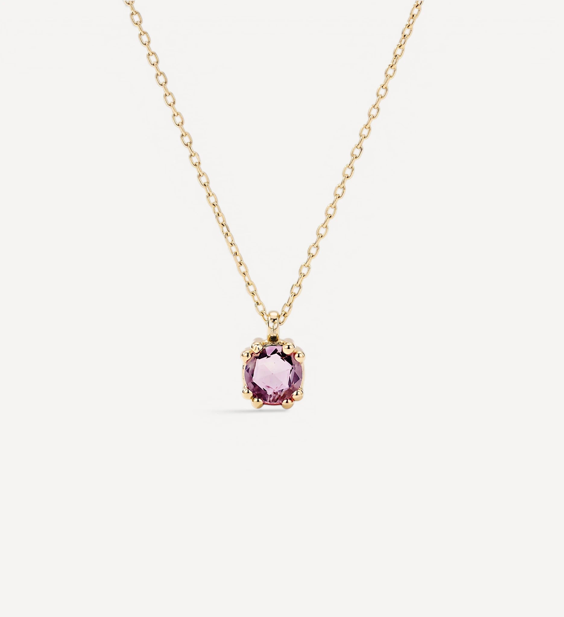 Venus necklace | pink sapphire