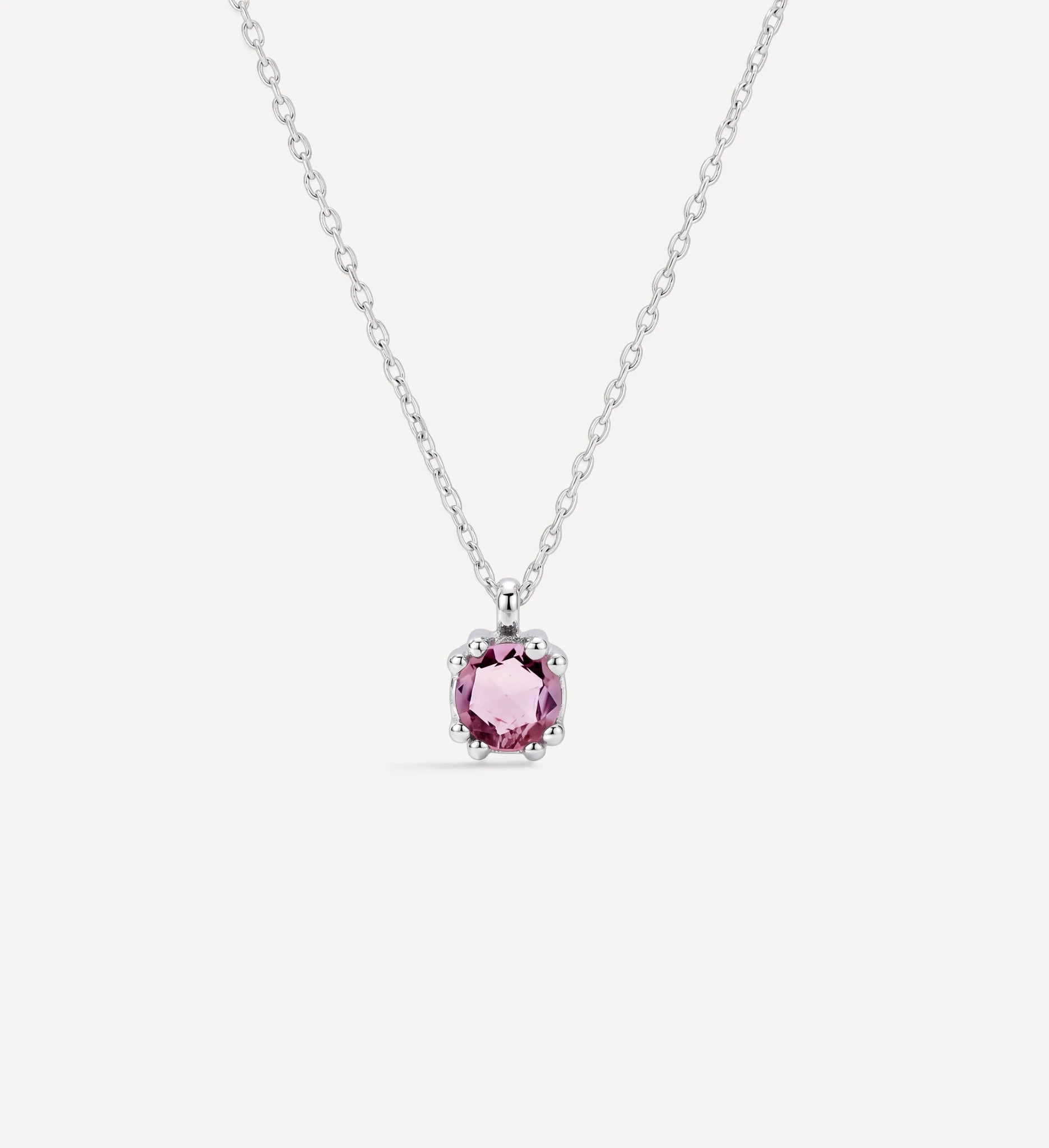 Venus necklace | pink sapphire