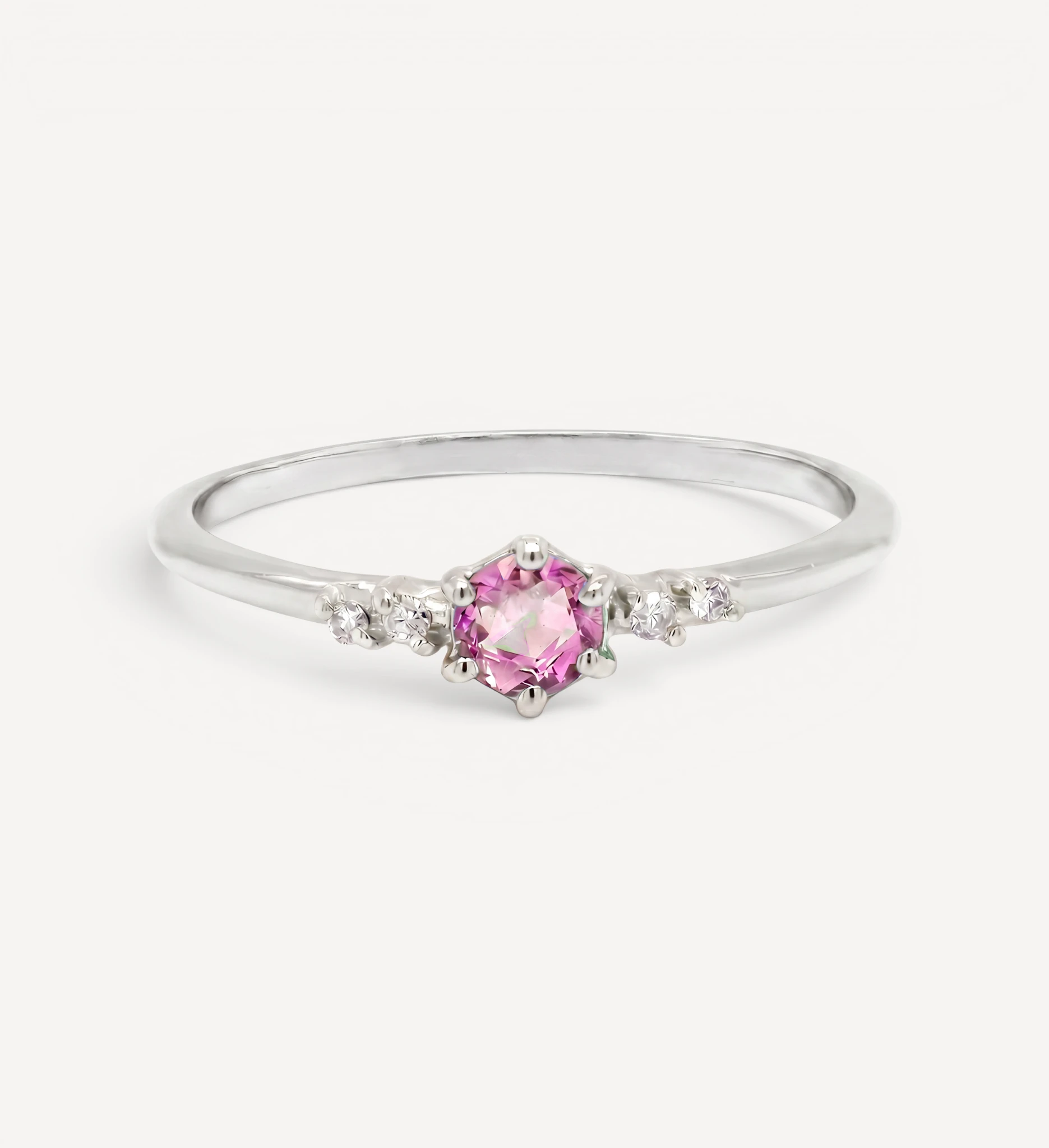 Thea | pink sapphire & diamonds