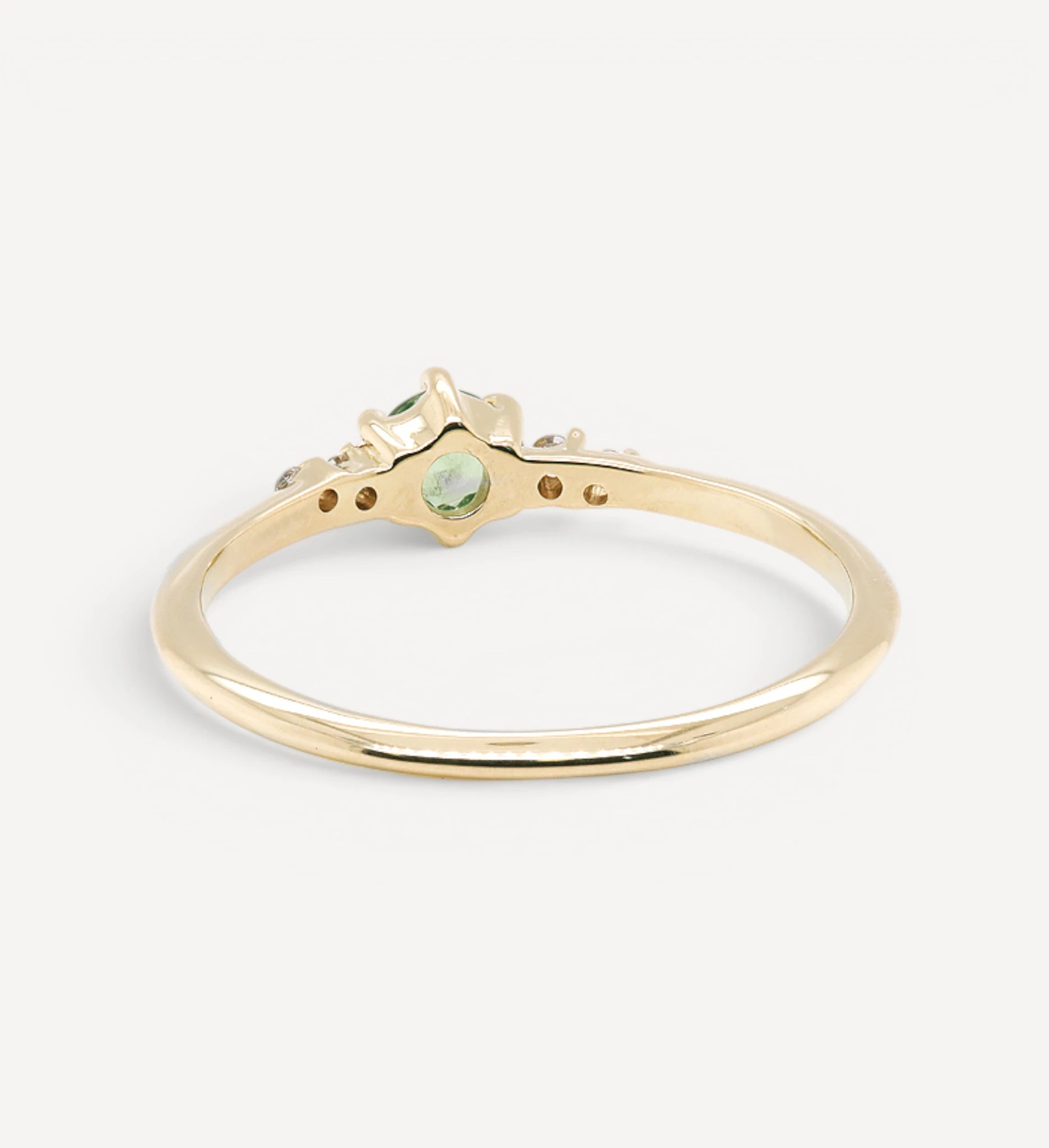 Thea | green sapphire & diamonds