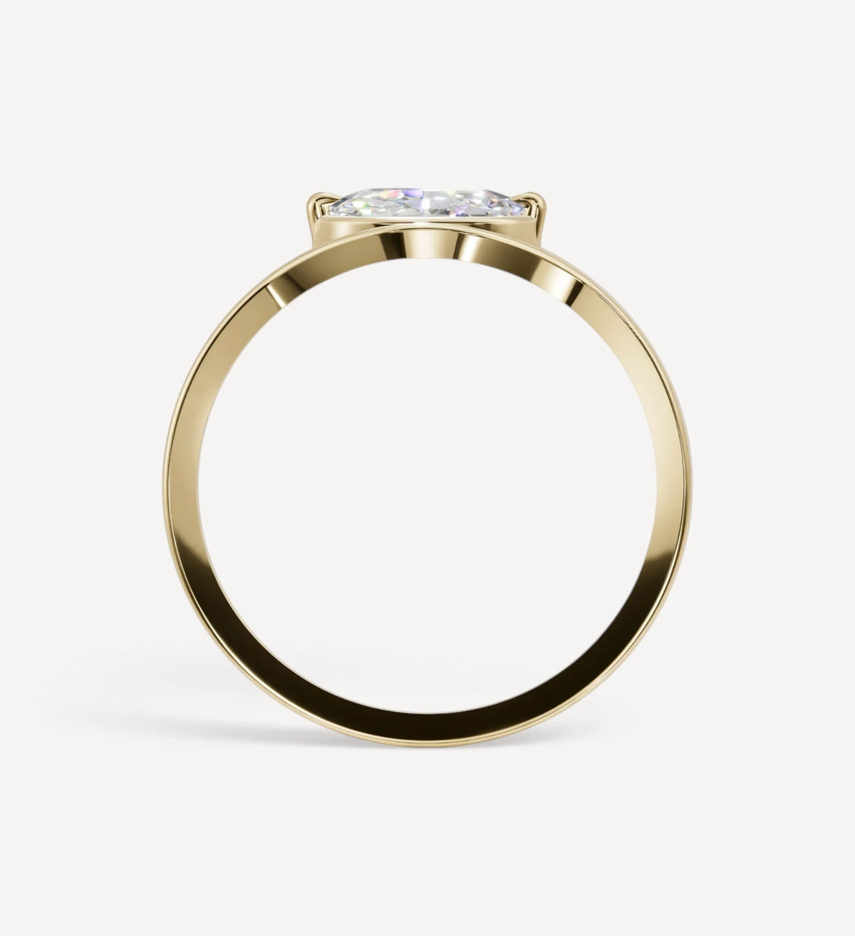 Step Cut Moval Diamond Ring No.1 | One Of A Kind