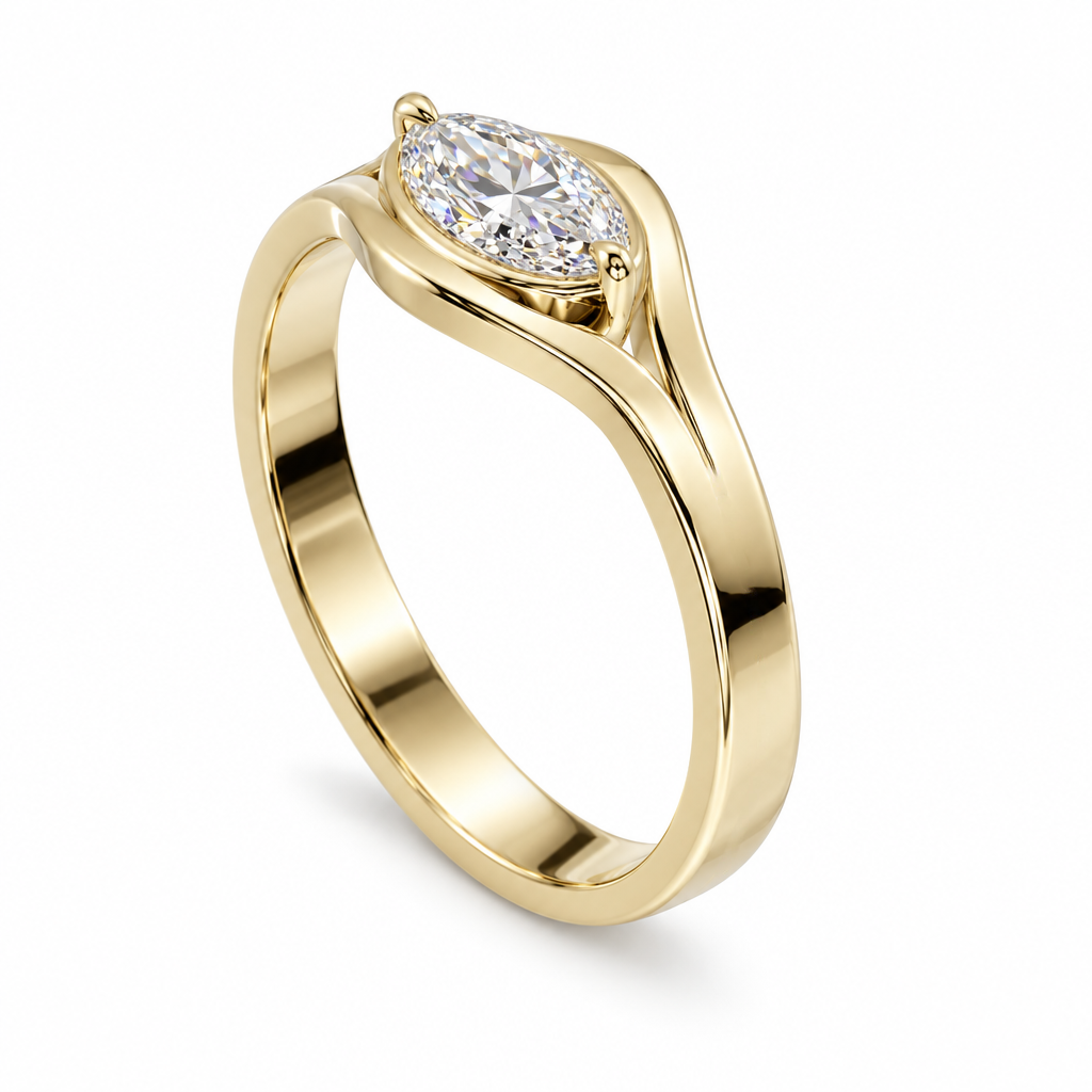 Step Cut Moval Diamond Ring No.1 | One Of A Kind