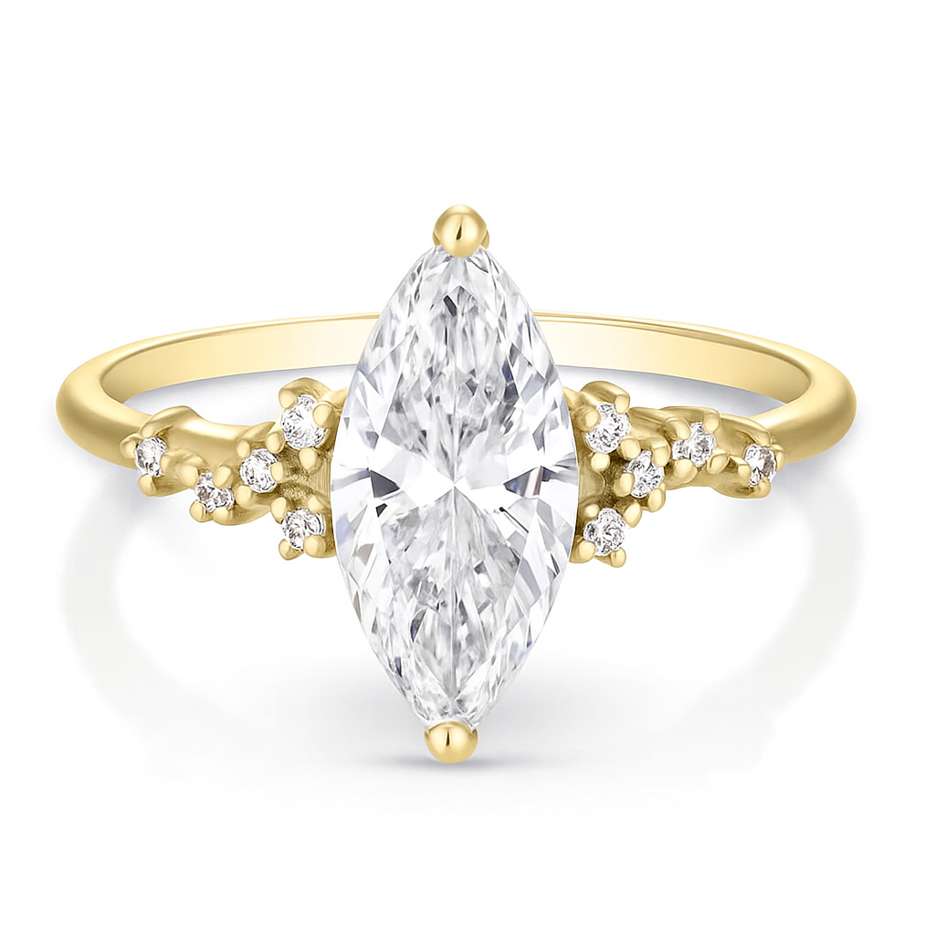 Sienna ring | marquise diamond