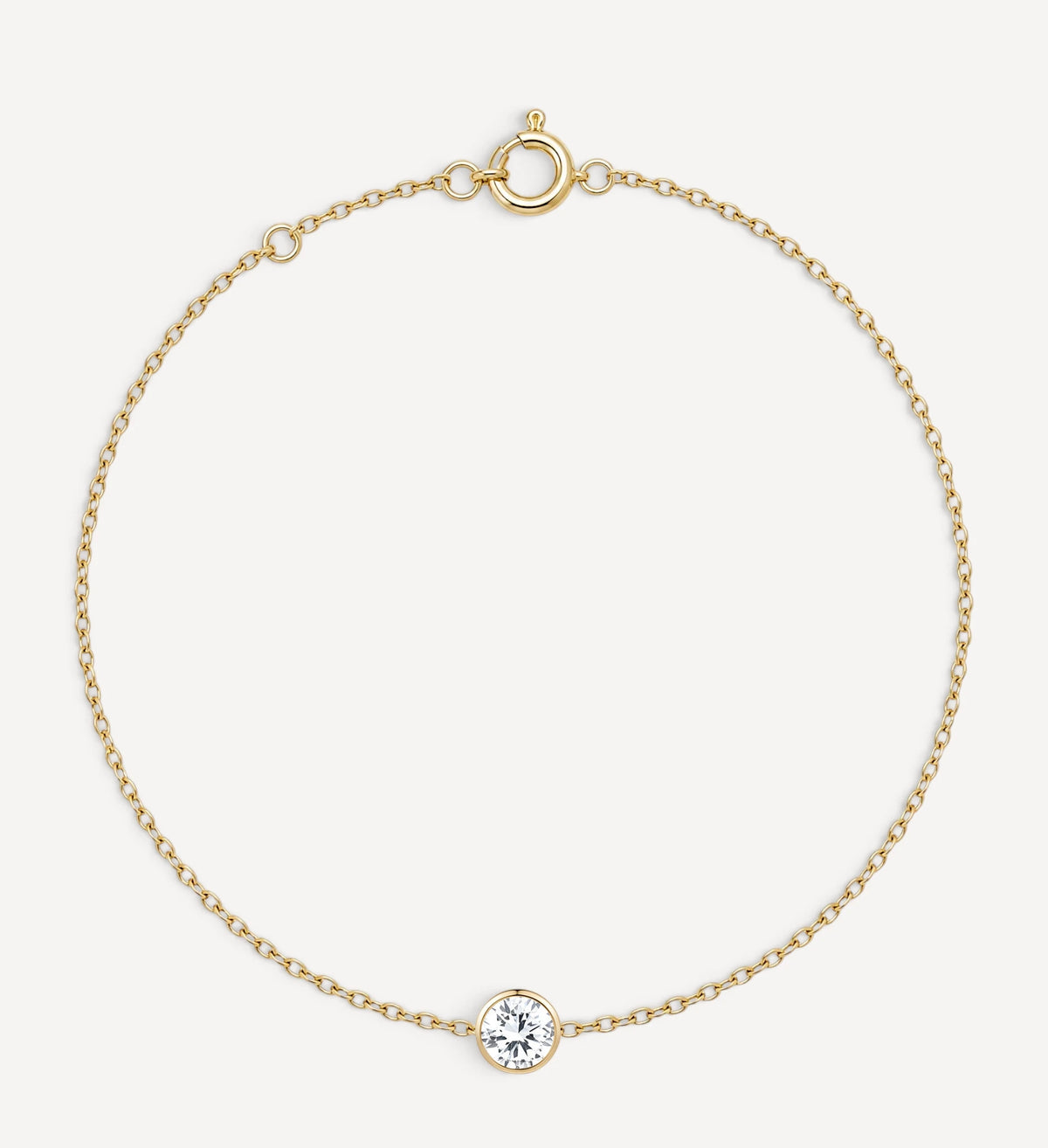Minnie Diamond Bracelet | Round