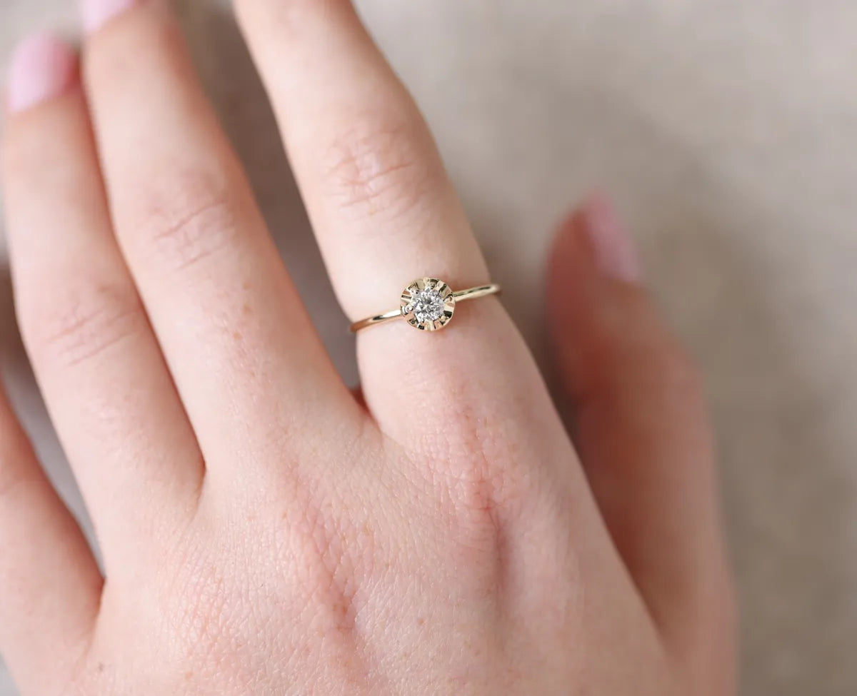 Margot Ring II | Round Diamond
