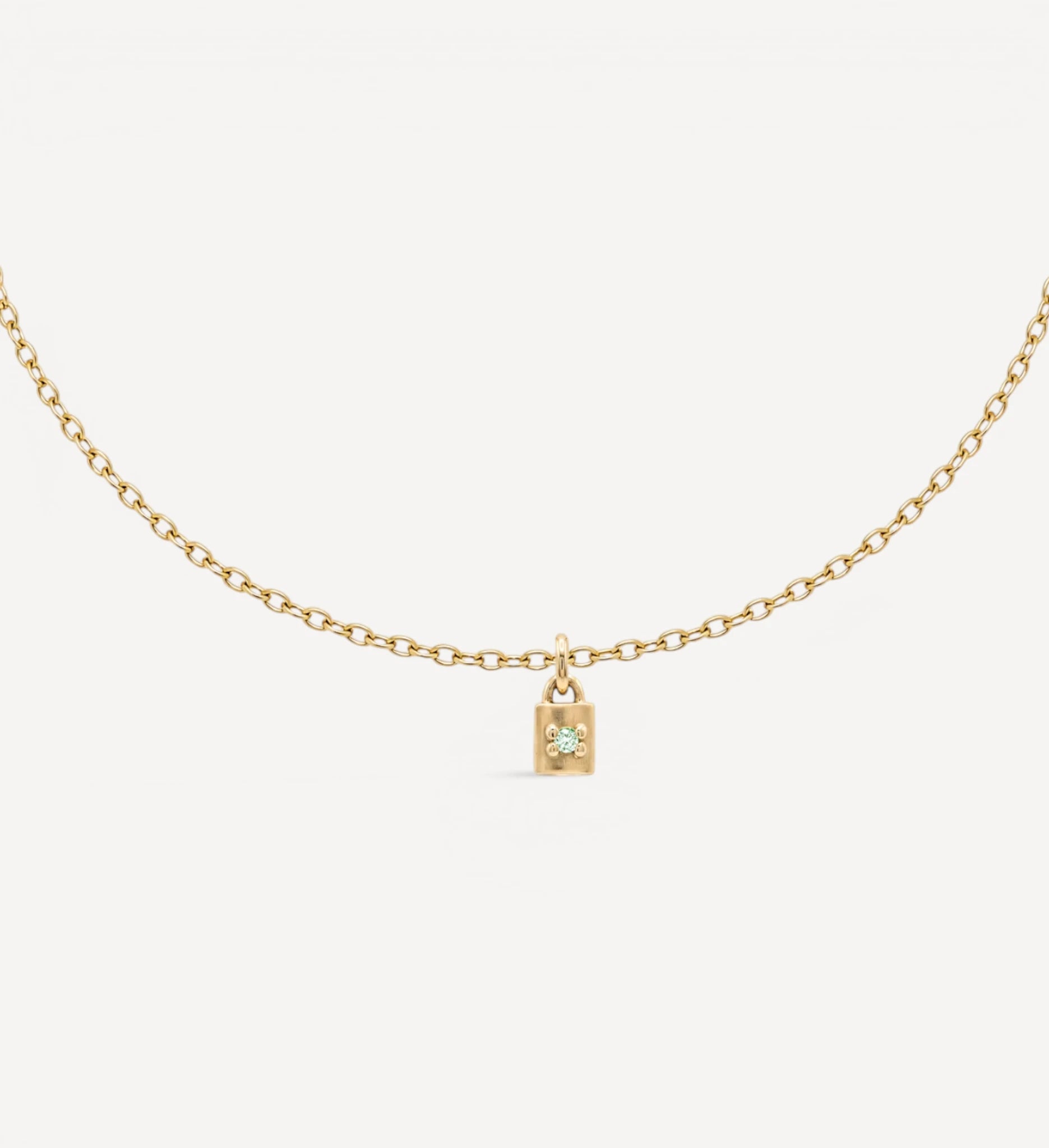 Mini Padlock Bracelet | birthstone