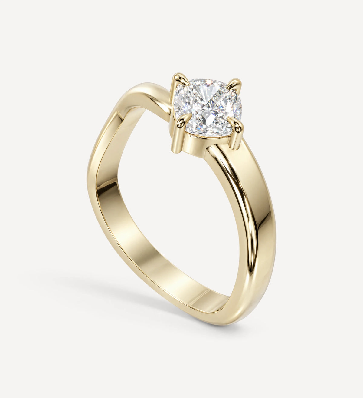 0.50ct Cushion Diamond Pinky Ring | One Of A Kind