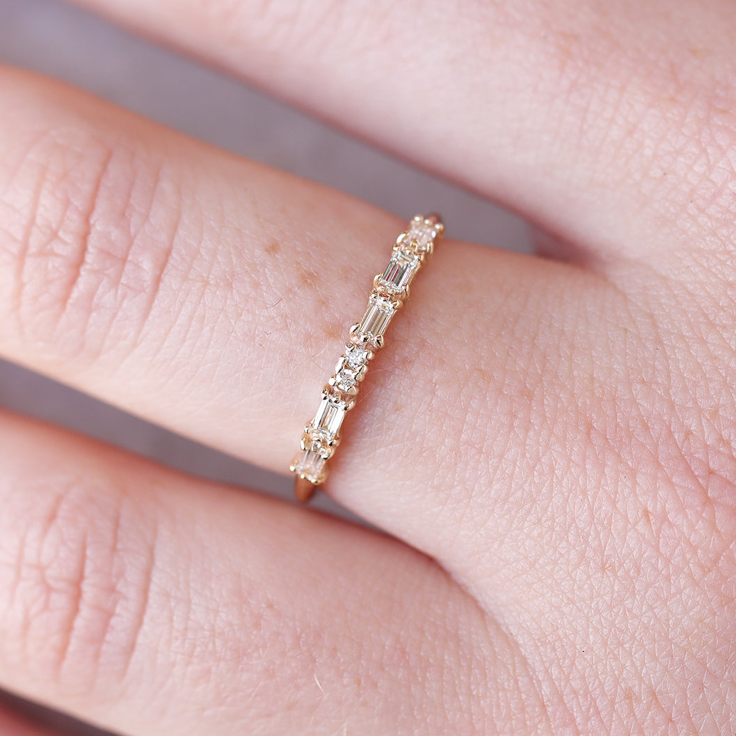 Diamond Morse Code Ring II | MUM