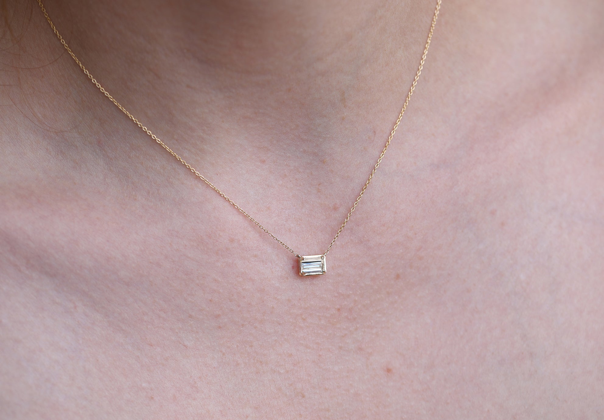 Natural Diamond Emerald Necklace | One Of A Kind
