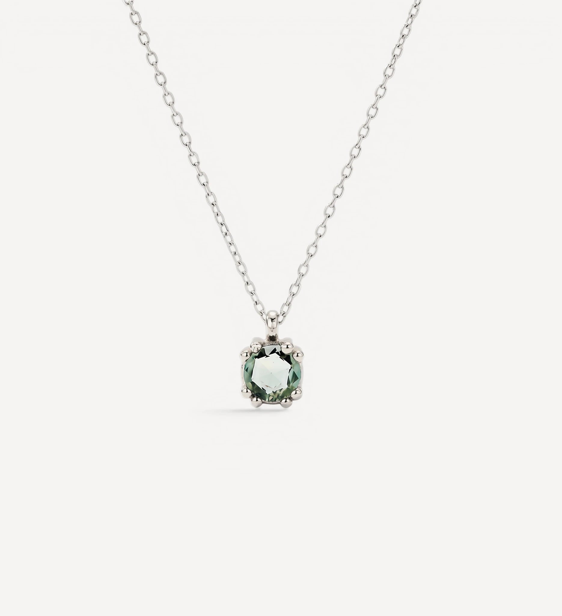 Venus necklace | green sapphire