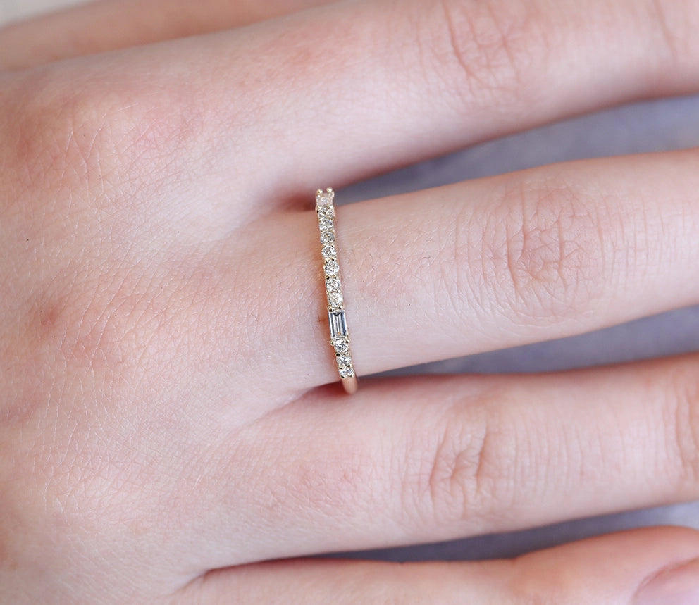 Diamond Morse Code Ring | BESTIE