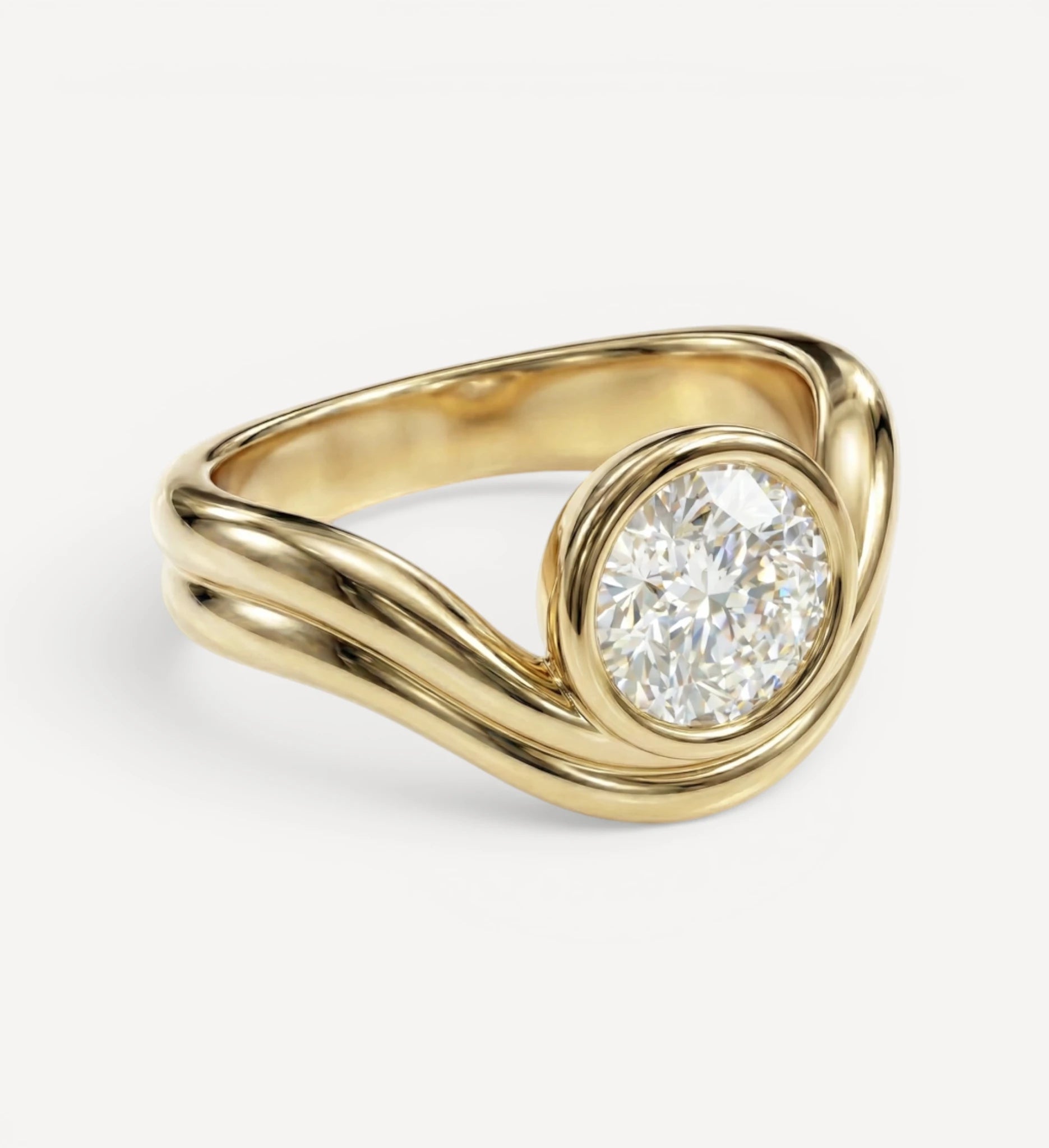 Quinn Ring | Round Diamond