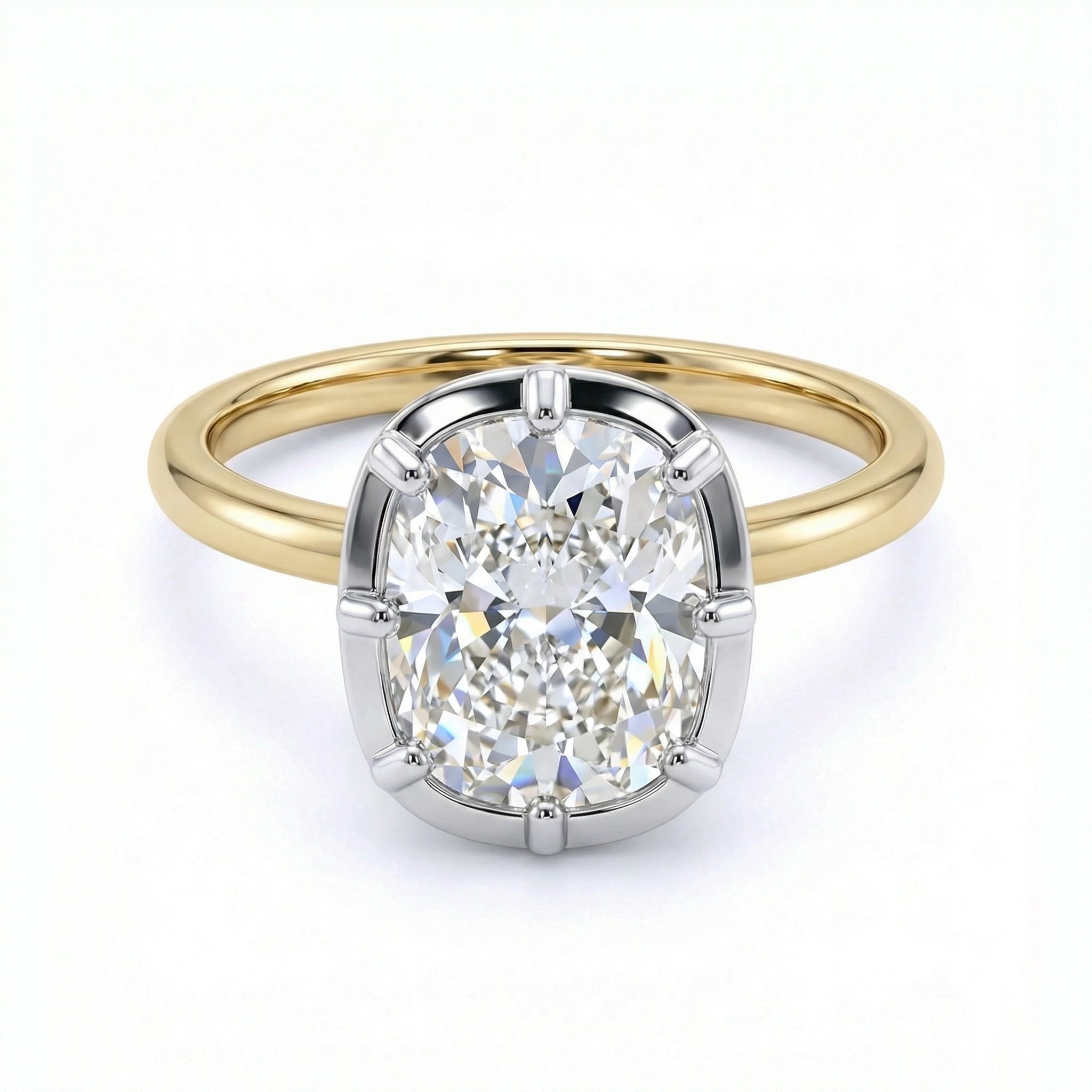 Minerva Solitaire | Cushion