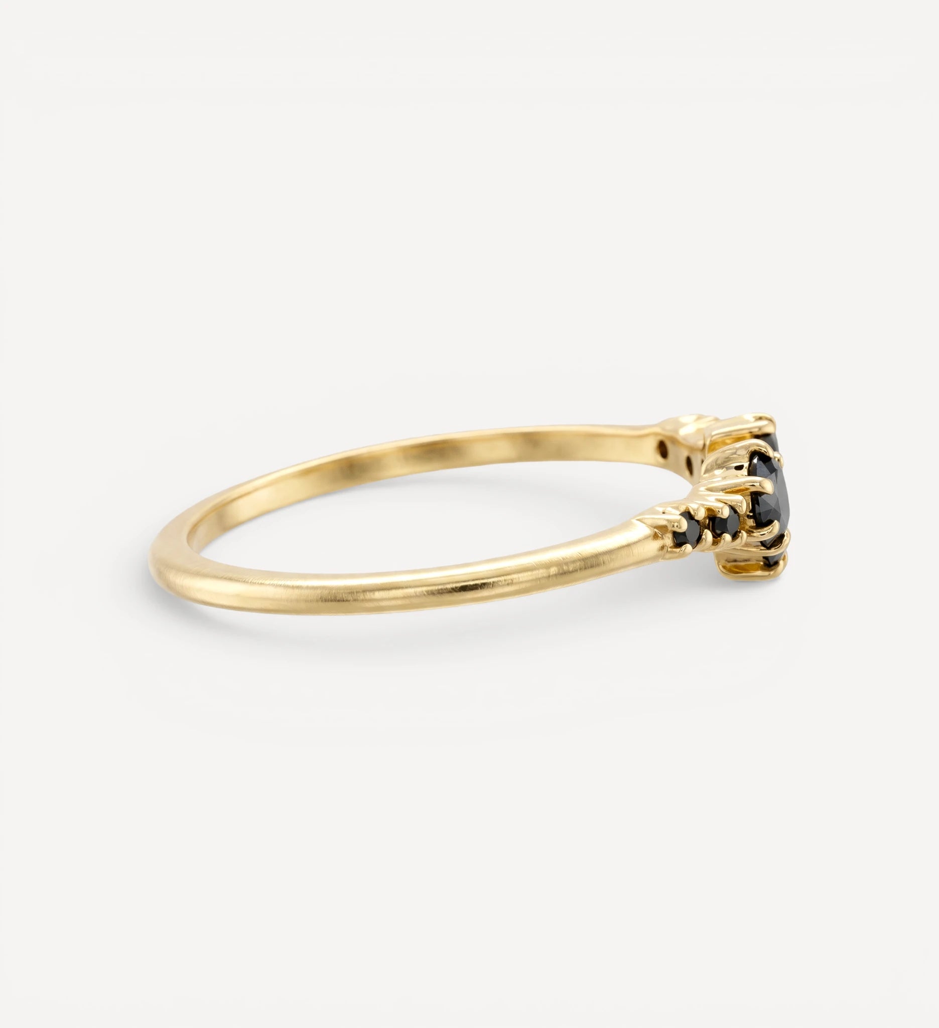 Raya Cluster ring | black diamond