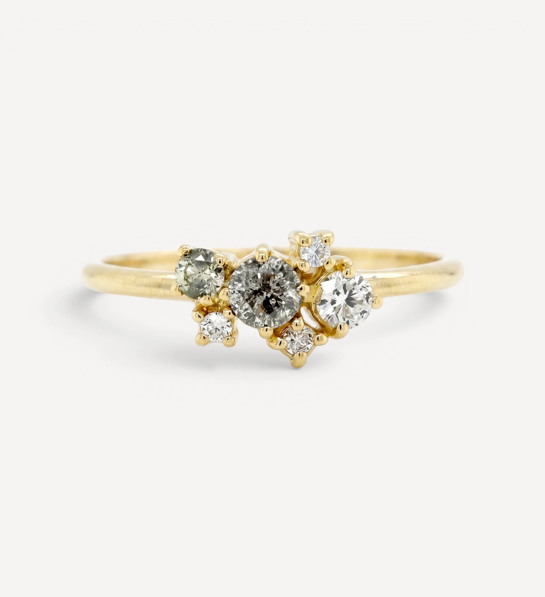 Eva Cluster ring | diamond