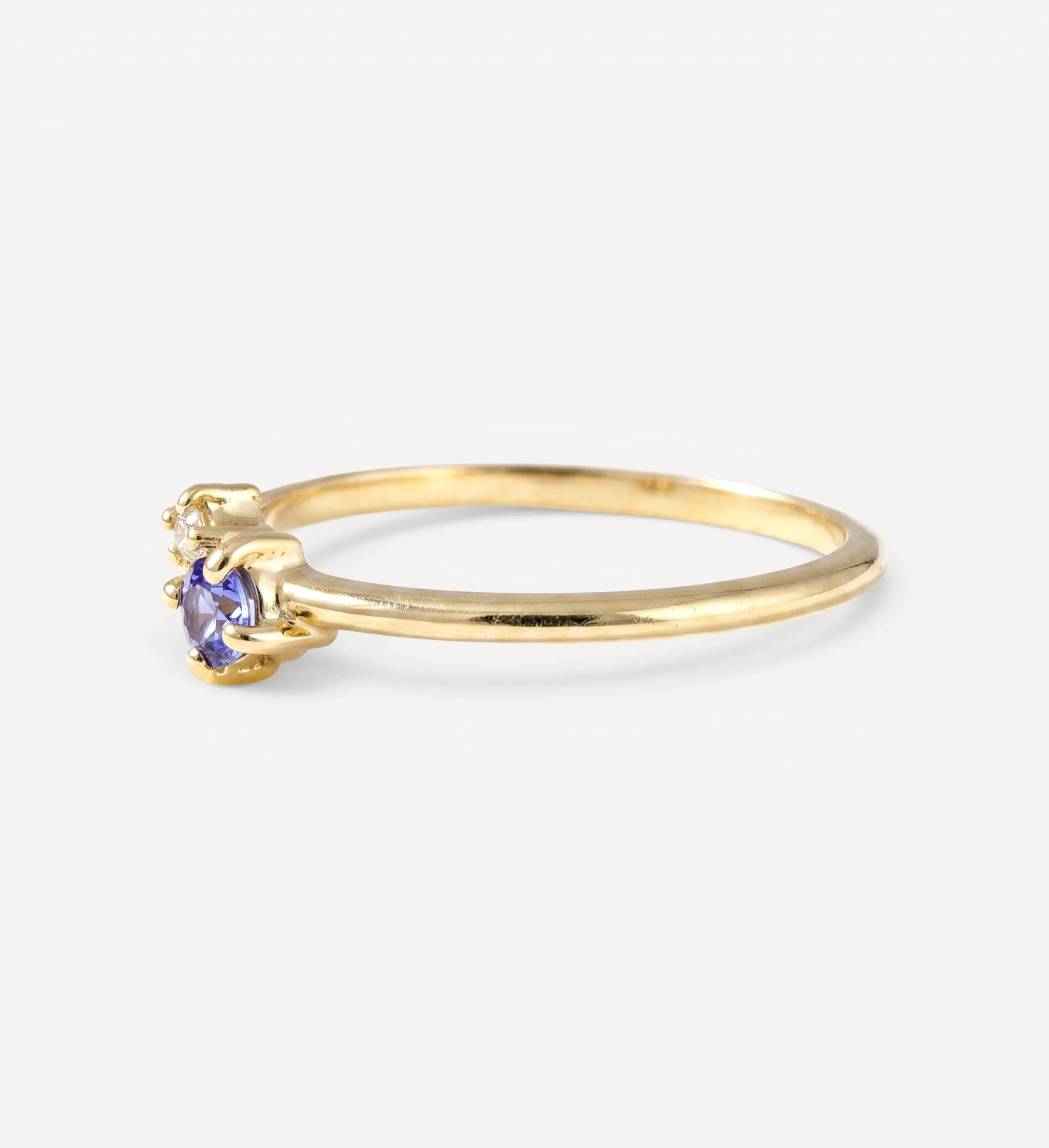 Mischa | blue sapphire & diamond