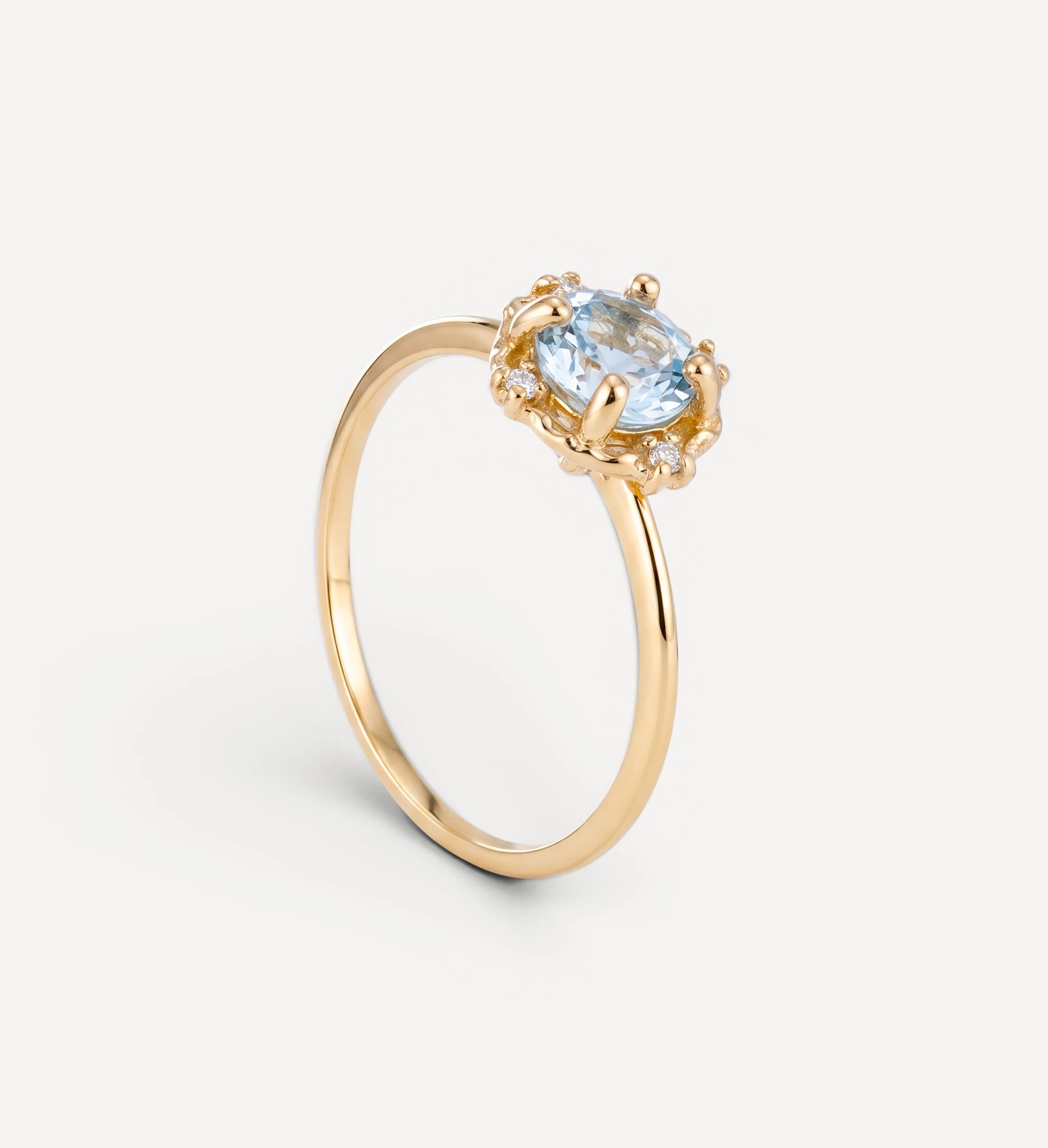 ADRIA | blue topaz & diamonds