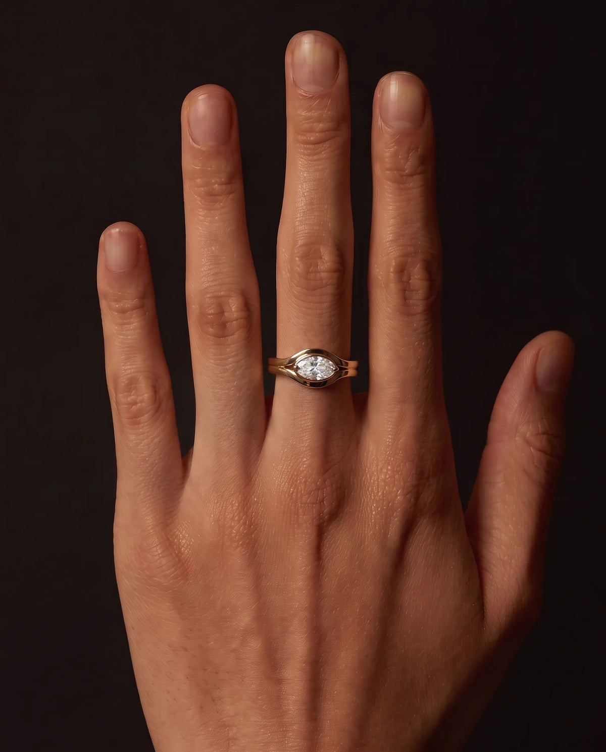 Step Cut Moval Diamond Ring No.1 | One Of A Kind