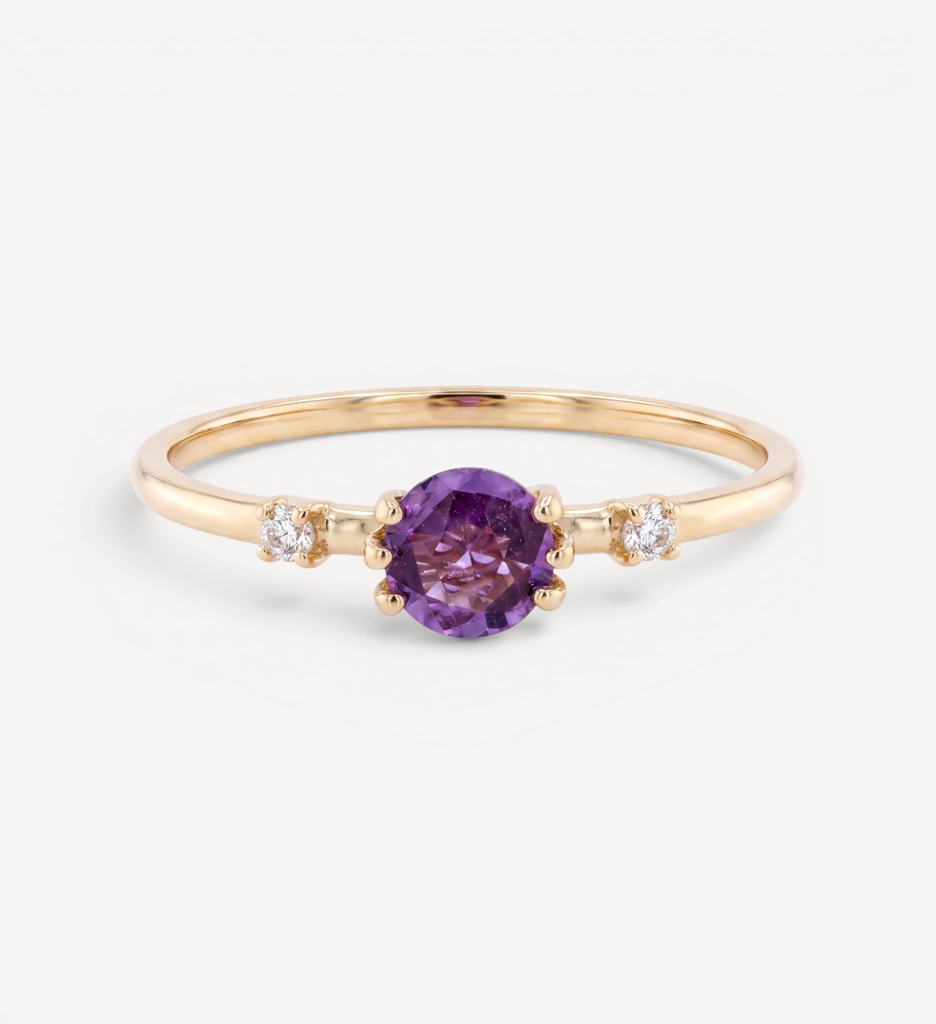 Lana II | purple sapphire & diamonds