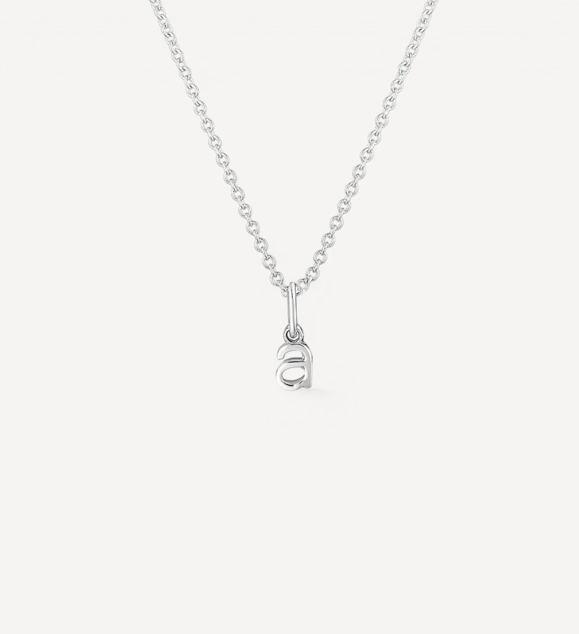 Letter necklace