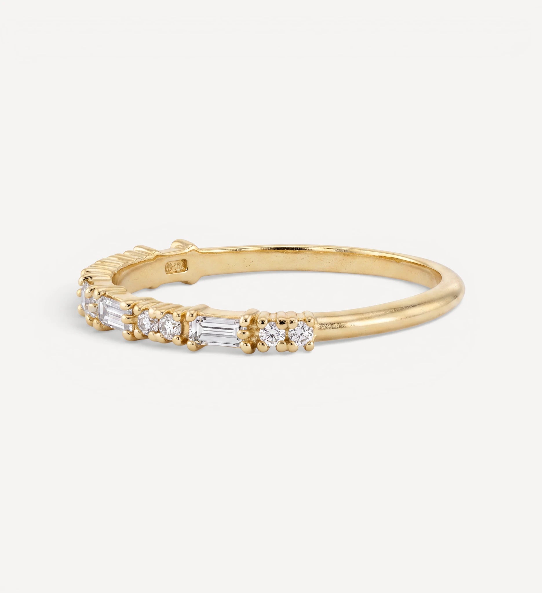 Diamond Morse Code Ring | BE MINE
