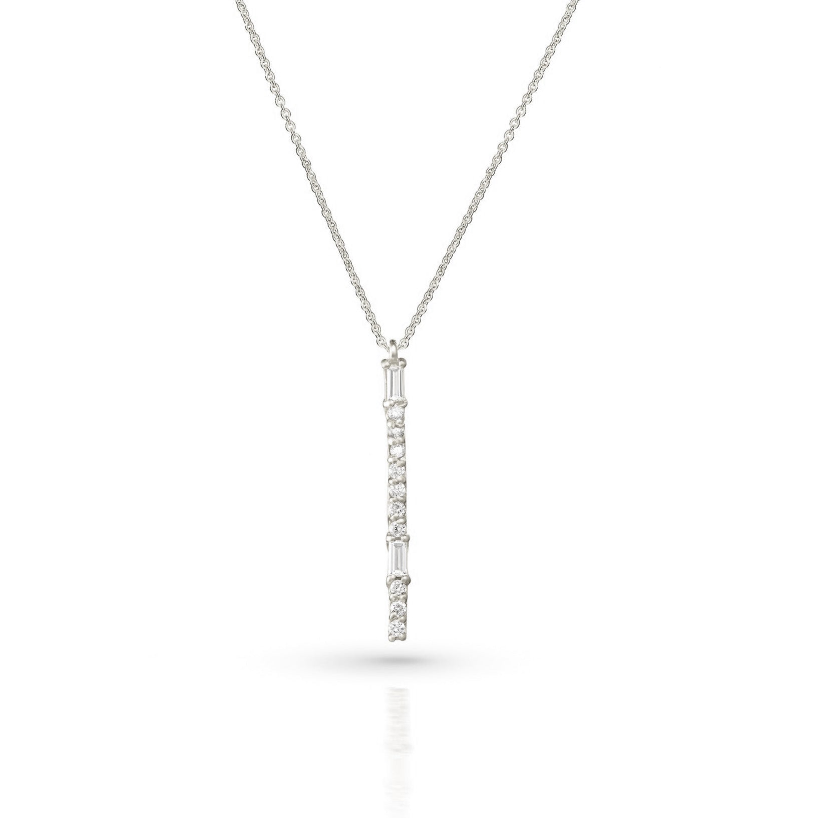 Diamond Morse Code Necklace | BESTIE
