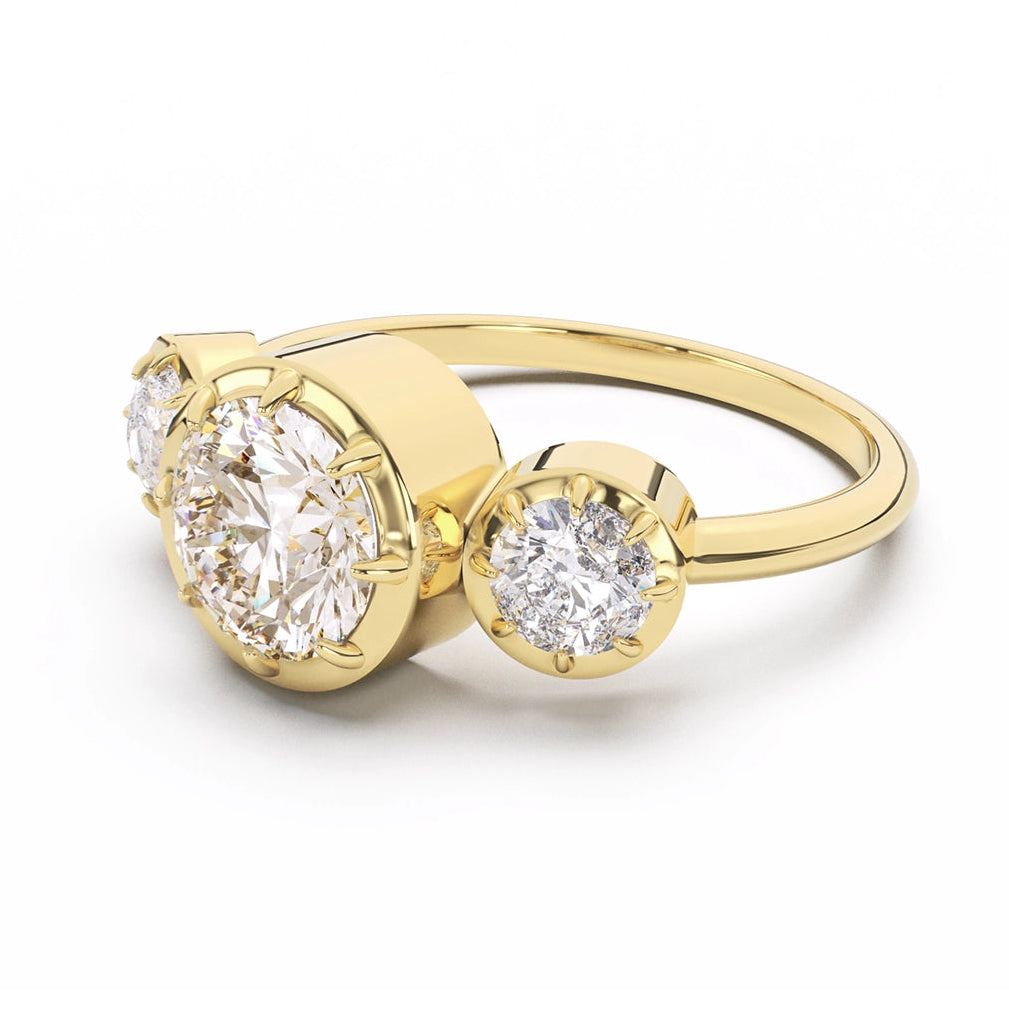 1.50ct Natural Diamond Trilogy | One Of A Kind