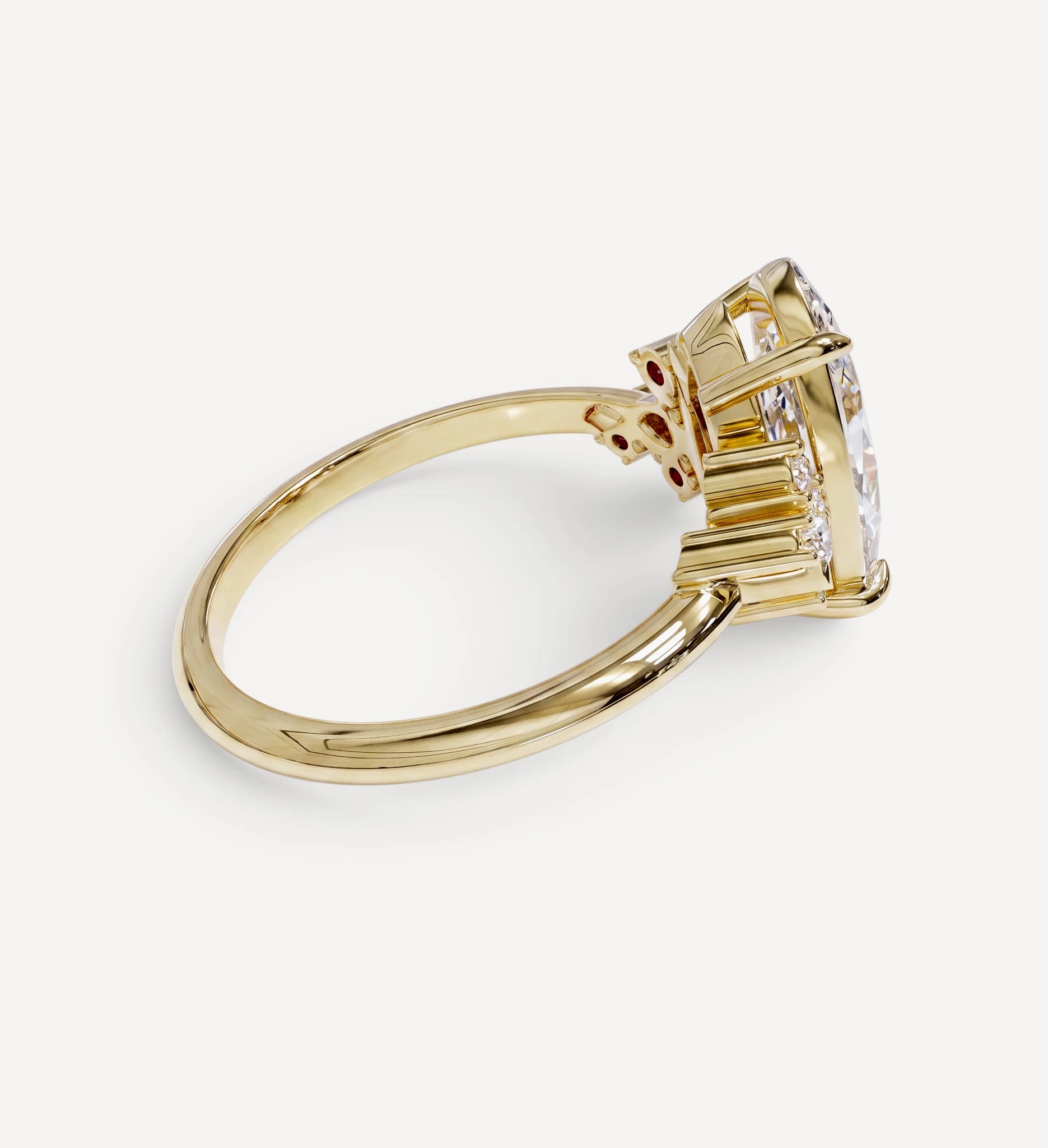 Daphne Cluster Ring | Moval Diamond