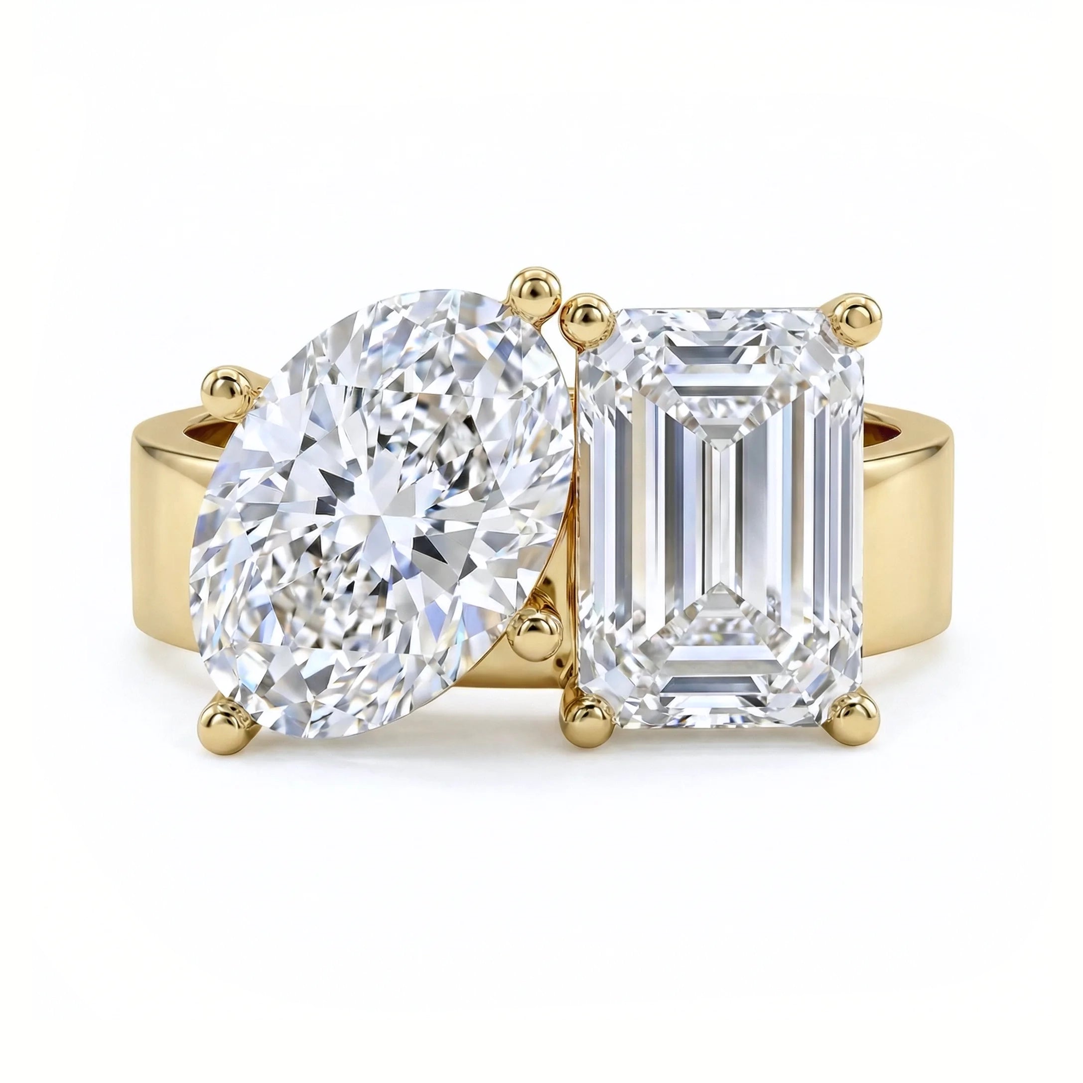 Signature Toi et Moi | Oval & Emerald