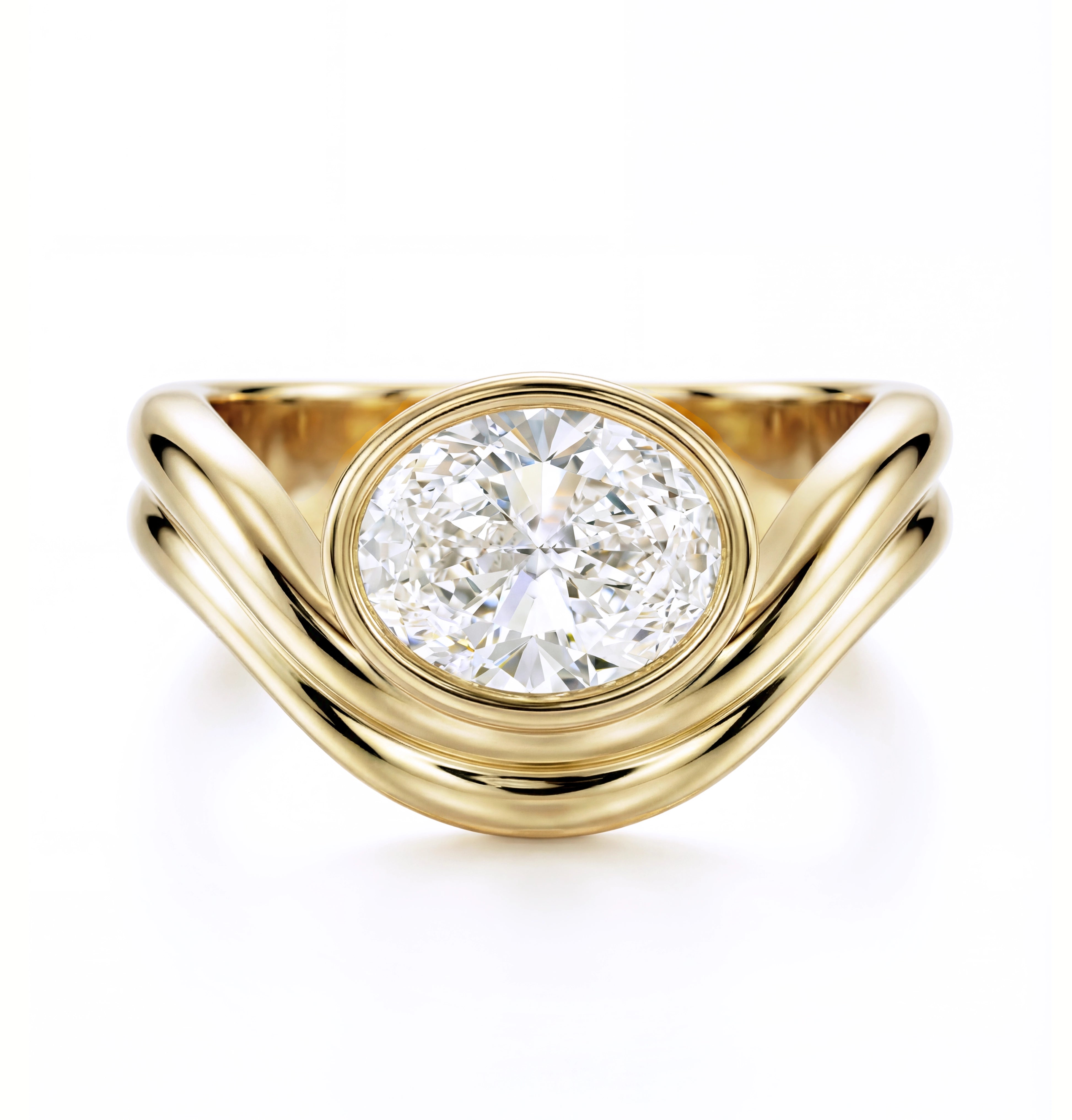 Quinn Ring | Oval Diamond