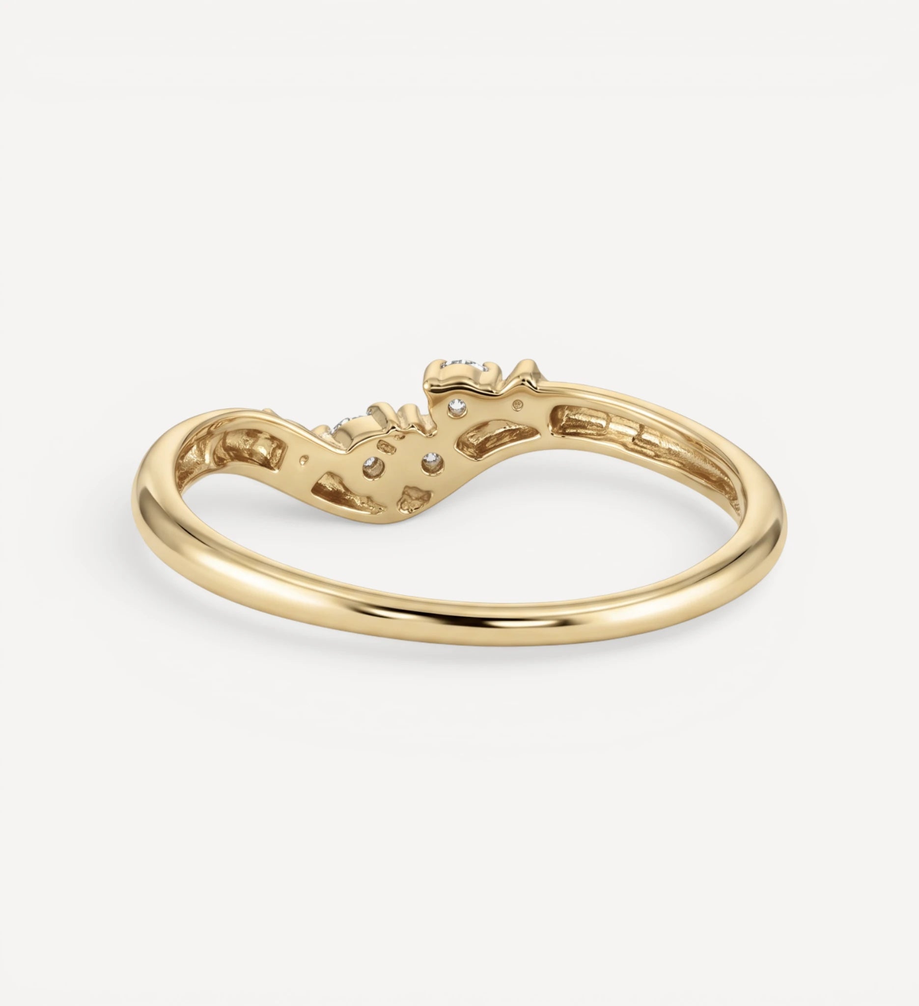 Poe Ring | white diamonds