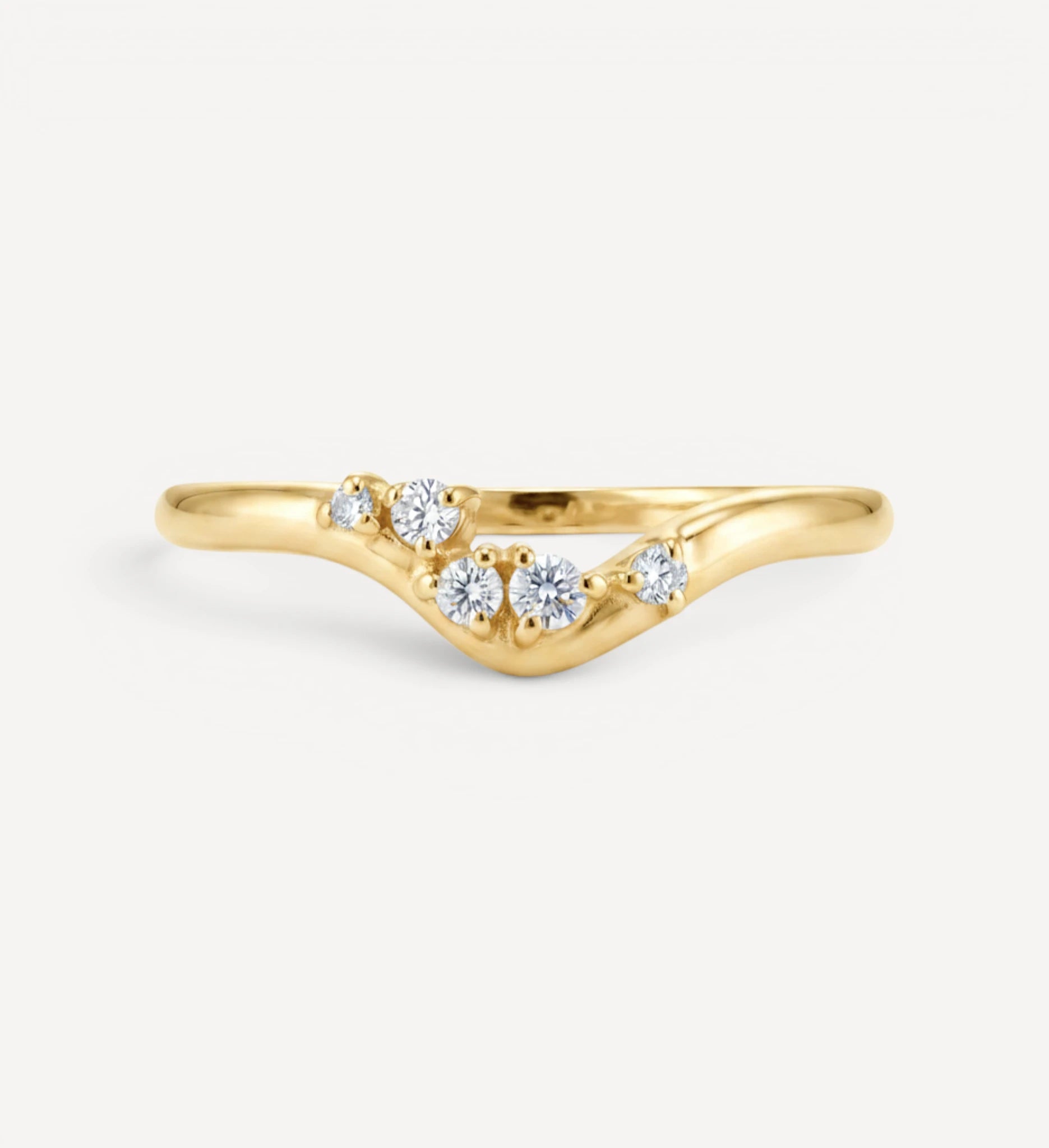 Poe Ring | white diamonds