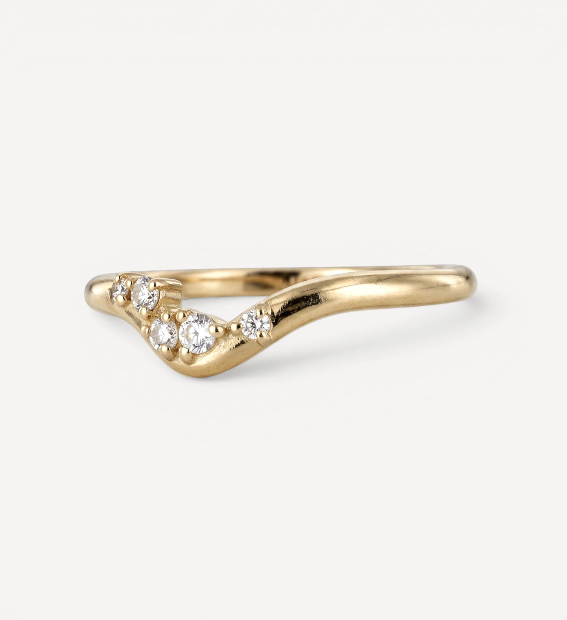 Poe Ring | white diamonds