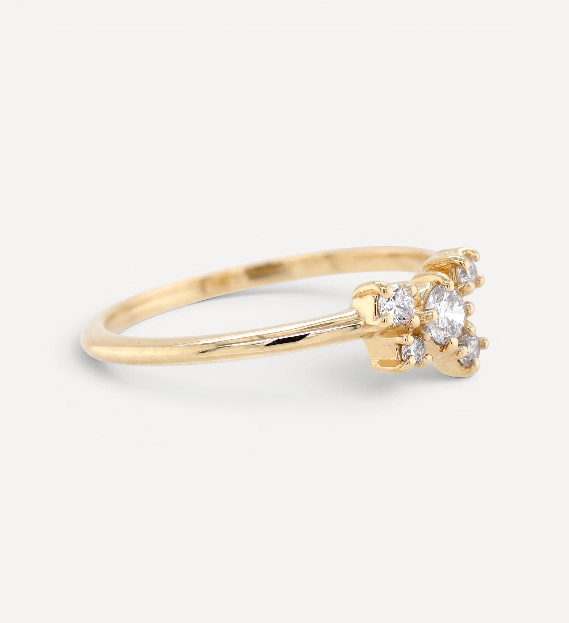 Dela Cluster ring | diamond
