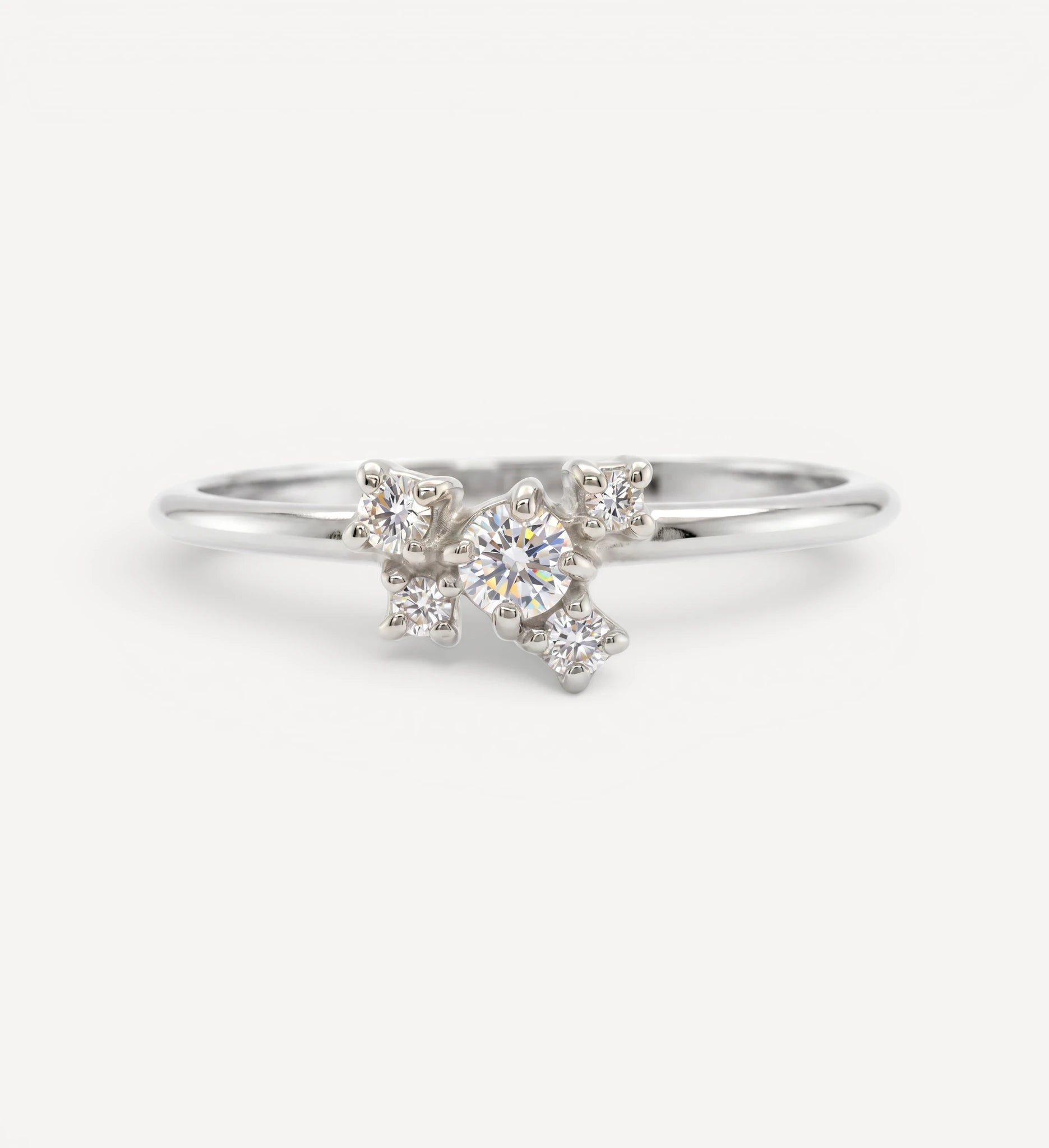Dela Cluster ring | diamond