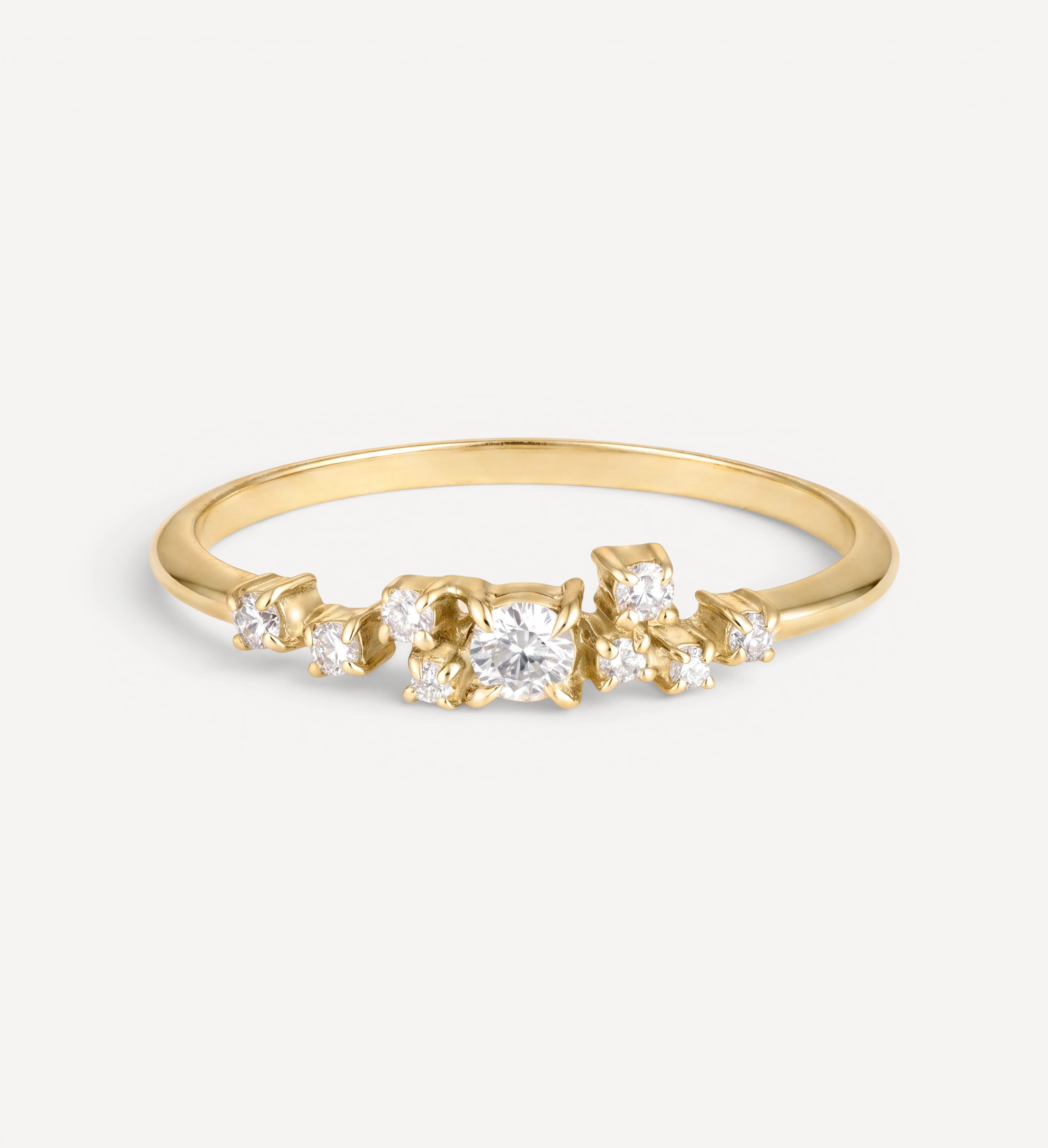 Esma ring II | white diamonds