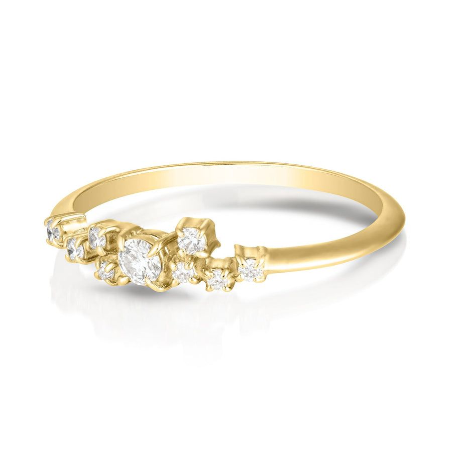 Esma ring | white diamonds