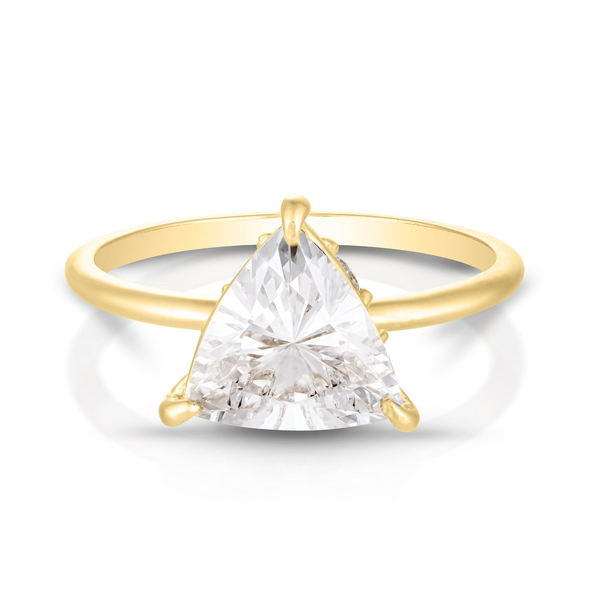 Trillion diamond online ring