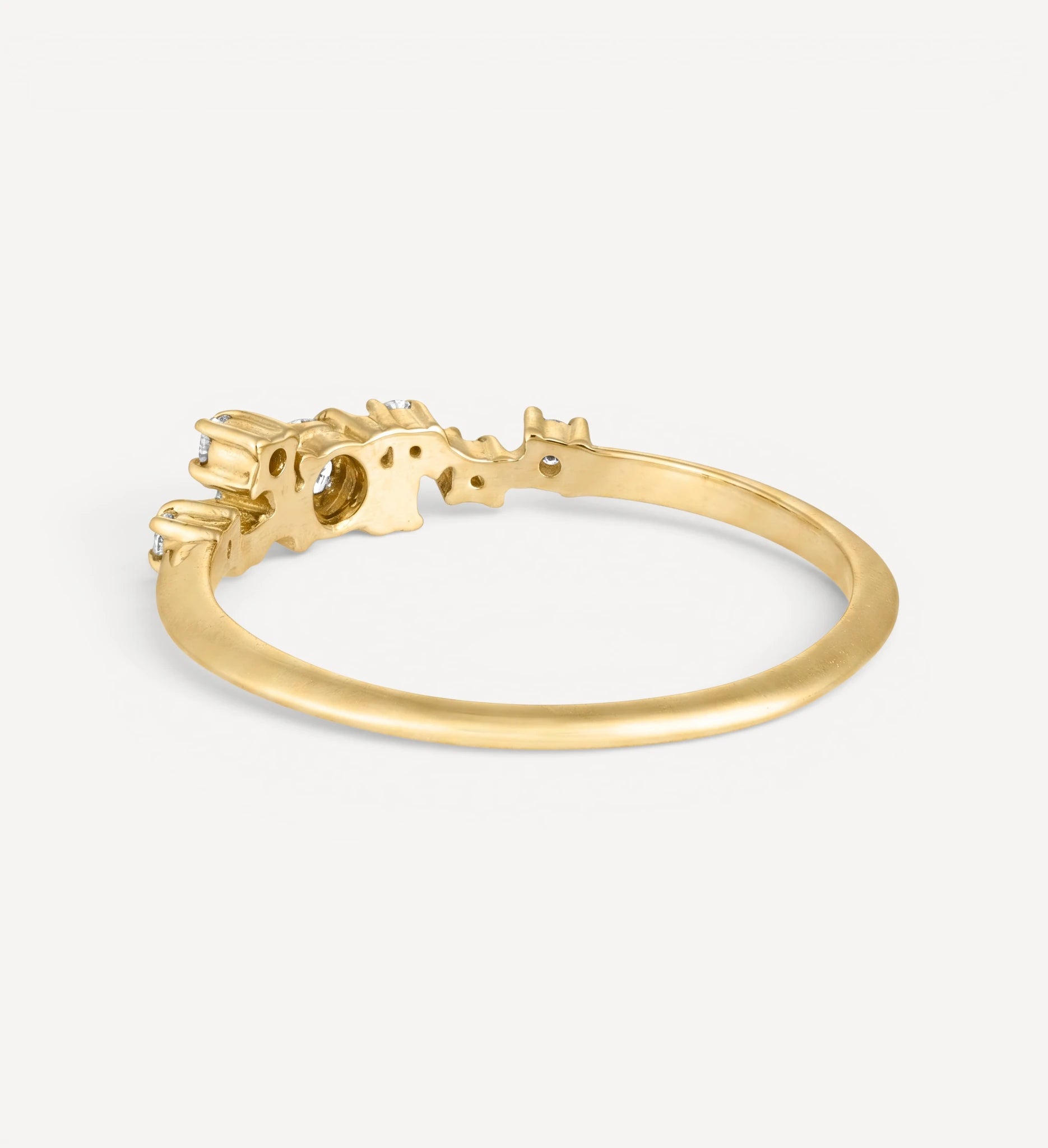 Esma ring | champagne diamonds