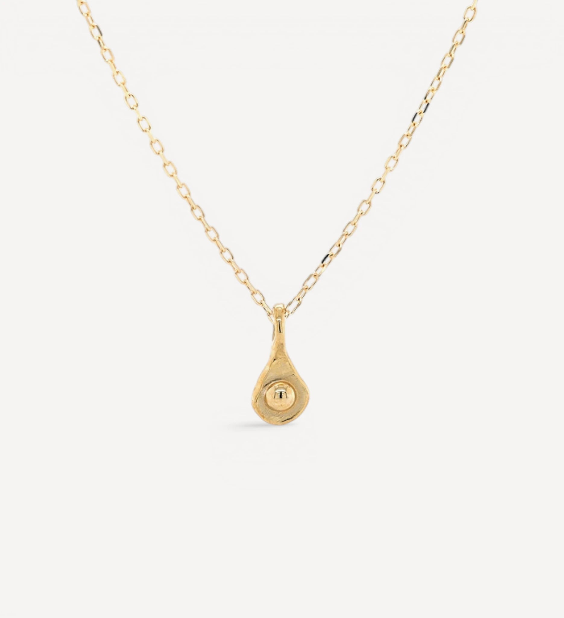 Avocado charm necklace