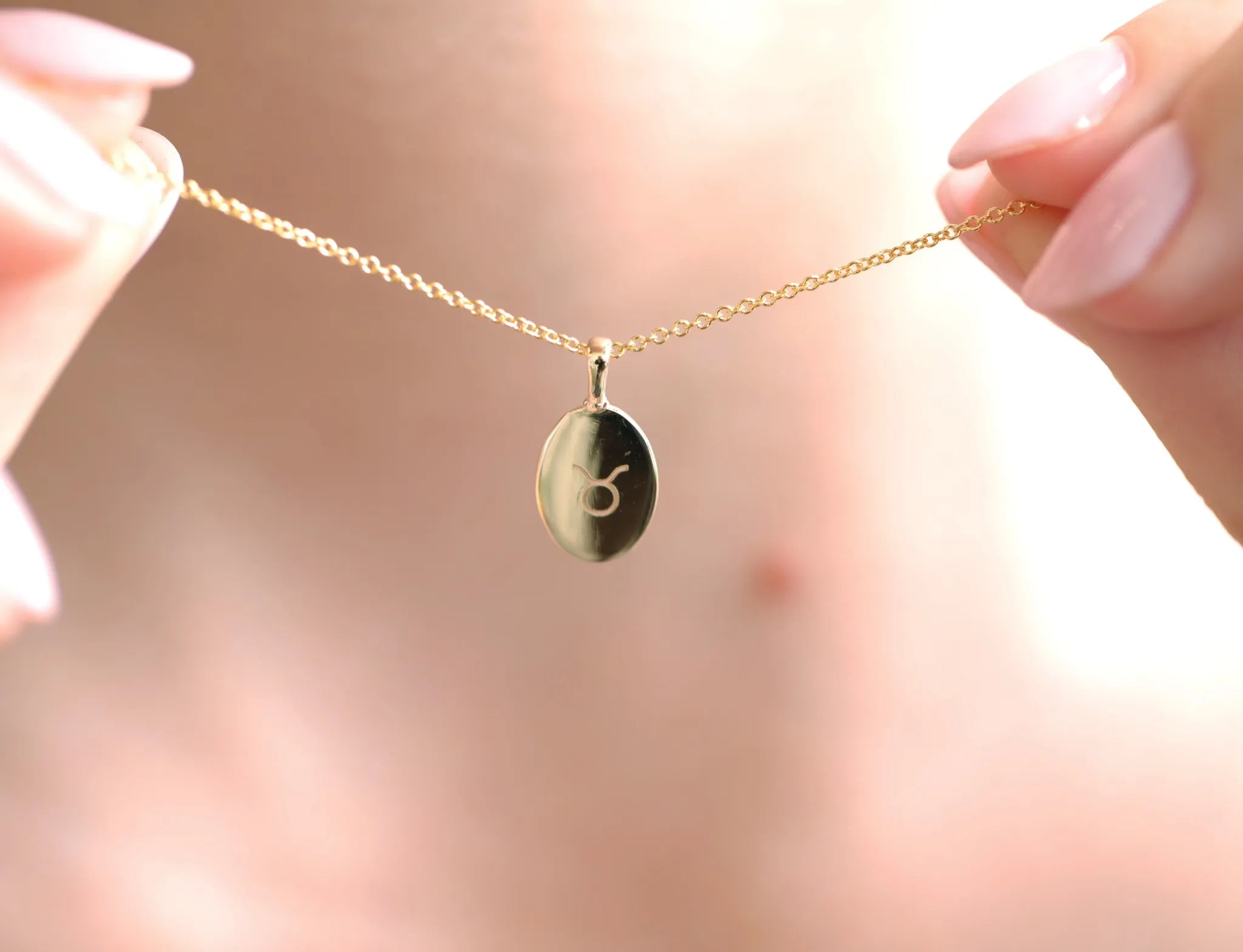 Zodiac Poem Necklace | Oval