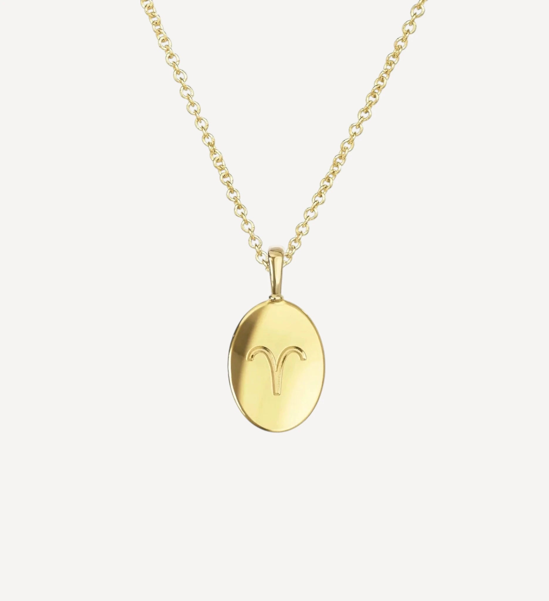 Zodiac Poem Necklace | Oval