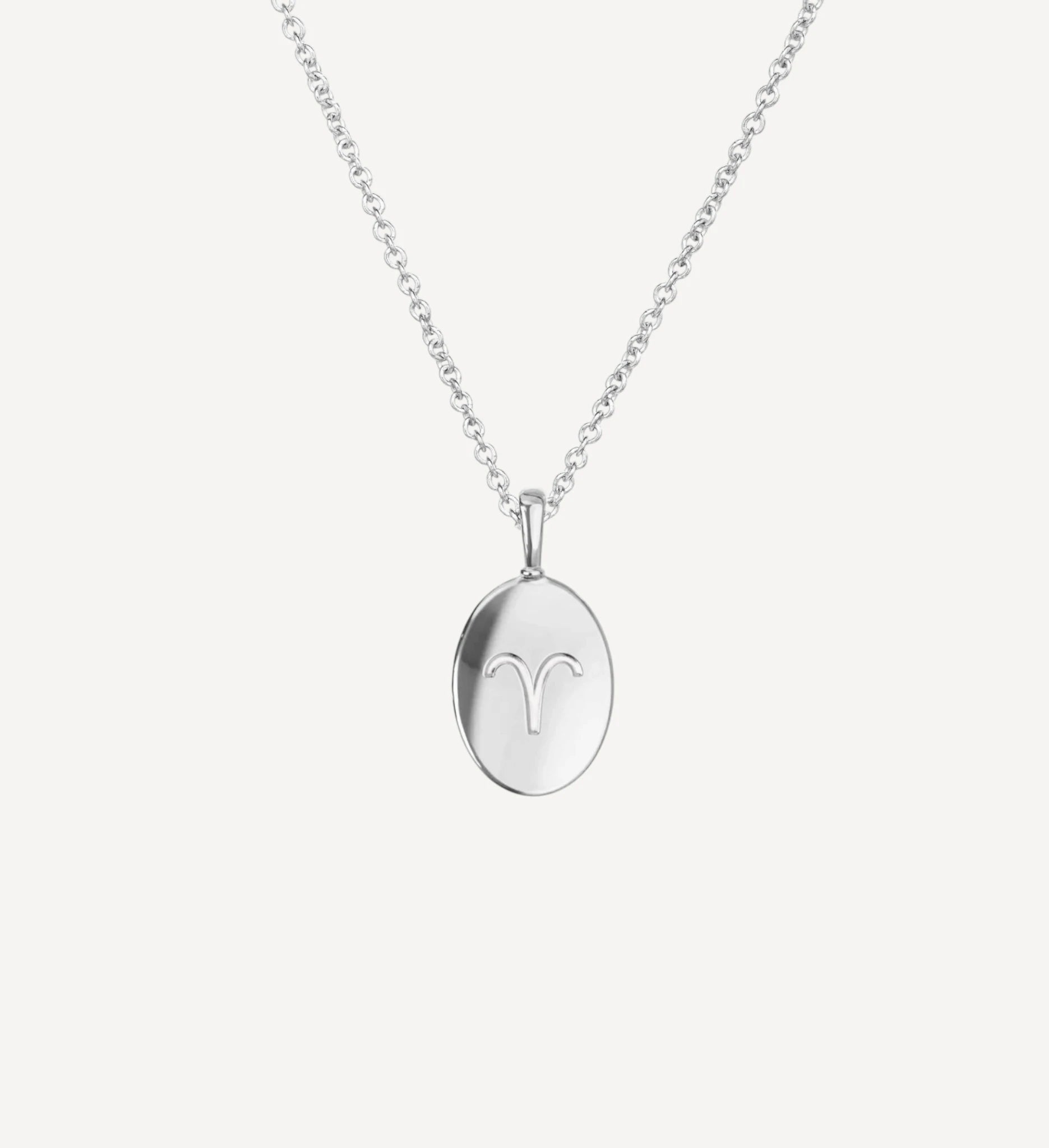 Zodiac Poem Necklace | Oval