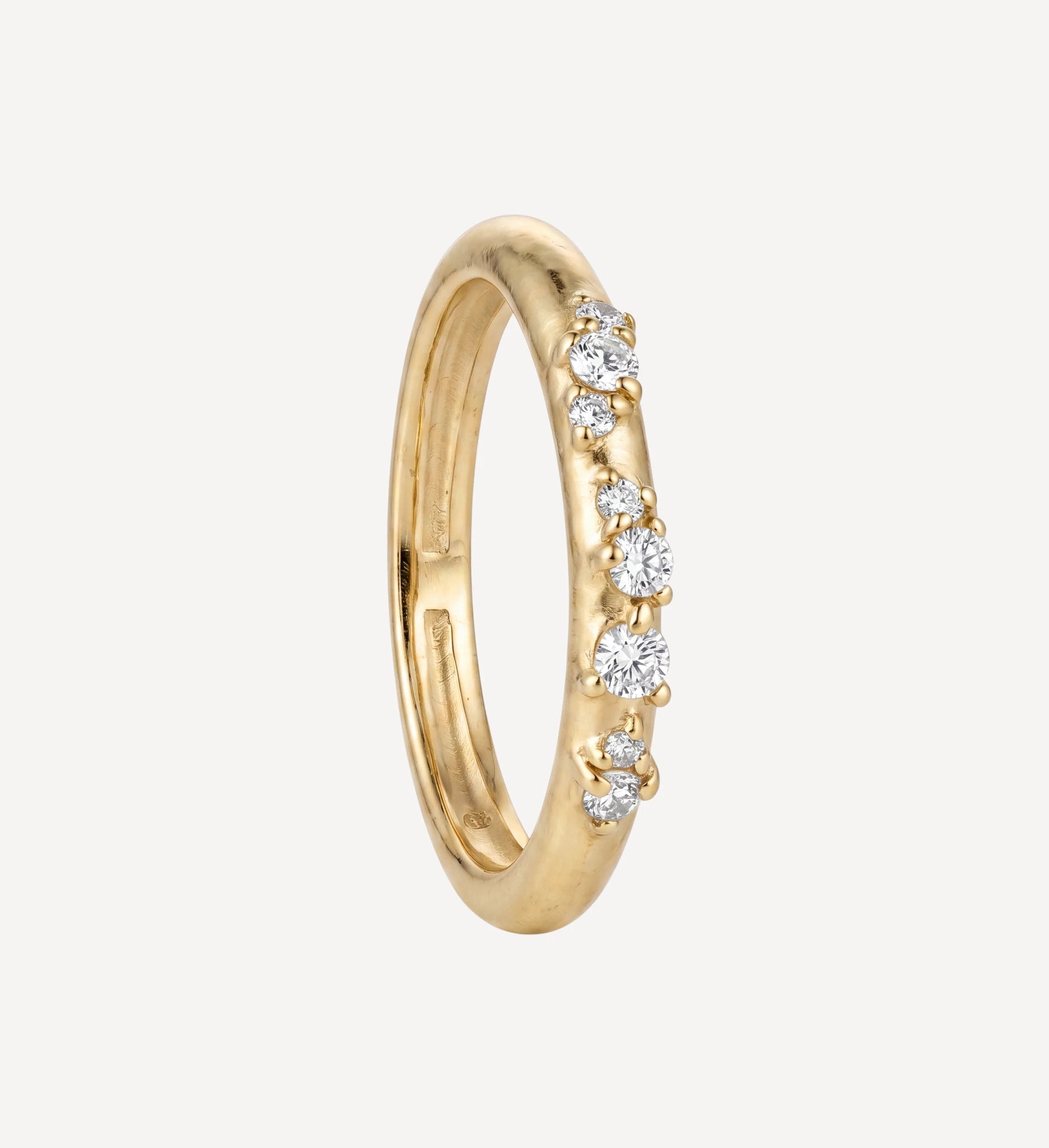 Fleur Ring | white diamonds