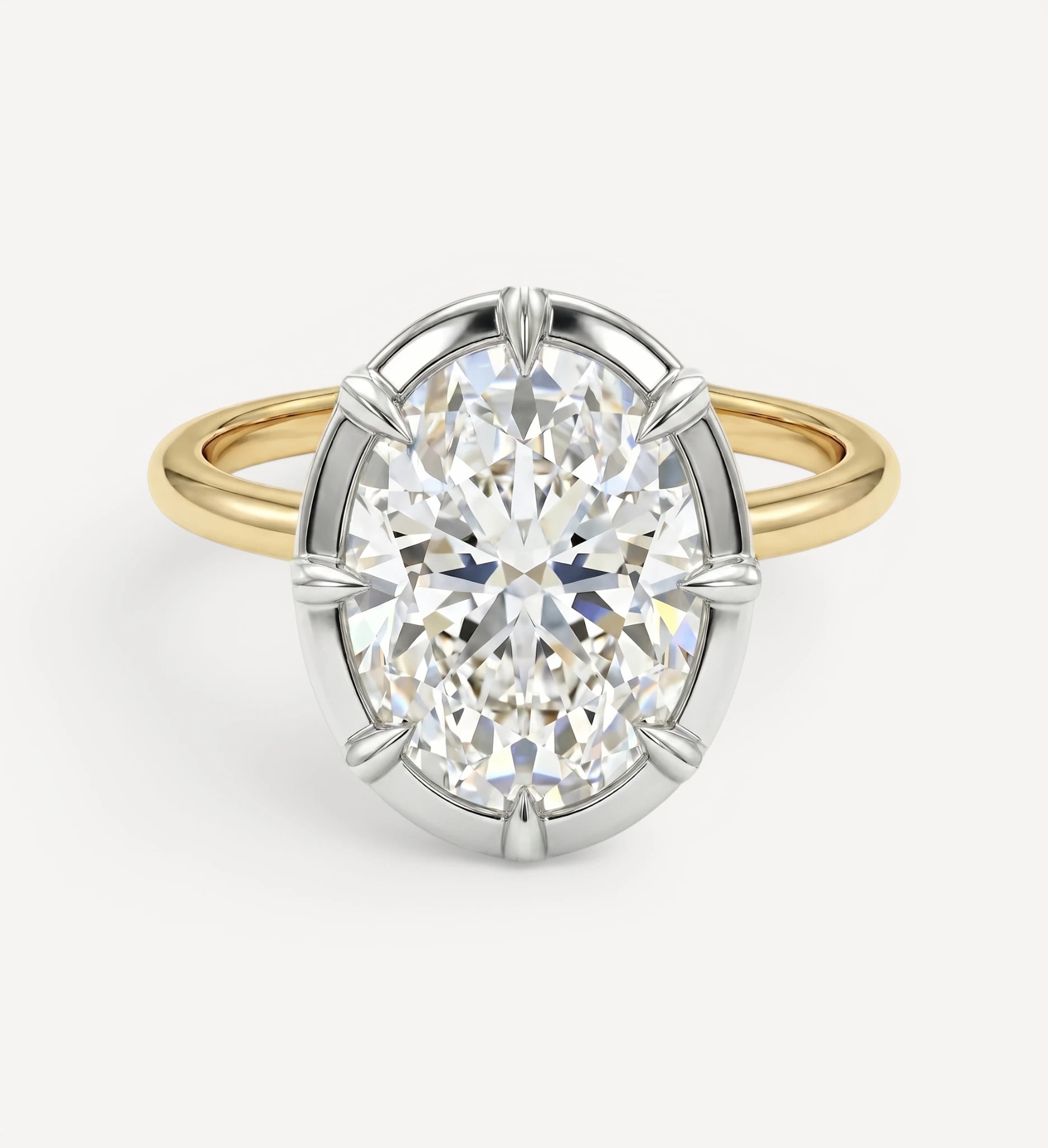 Minerva Solitaire | Oval