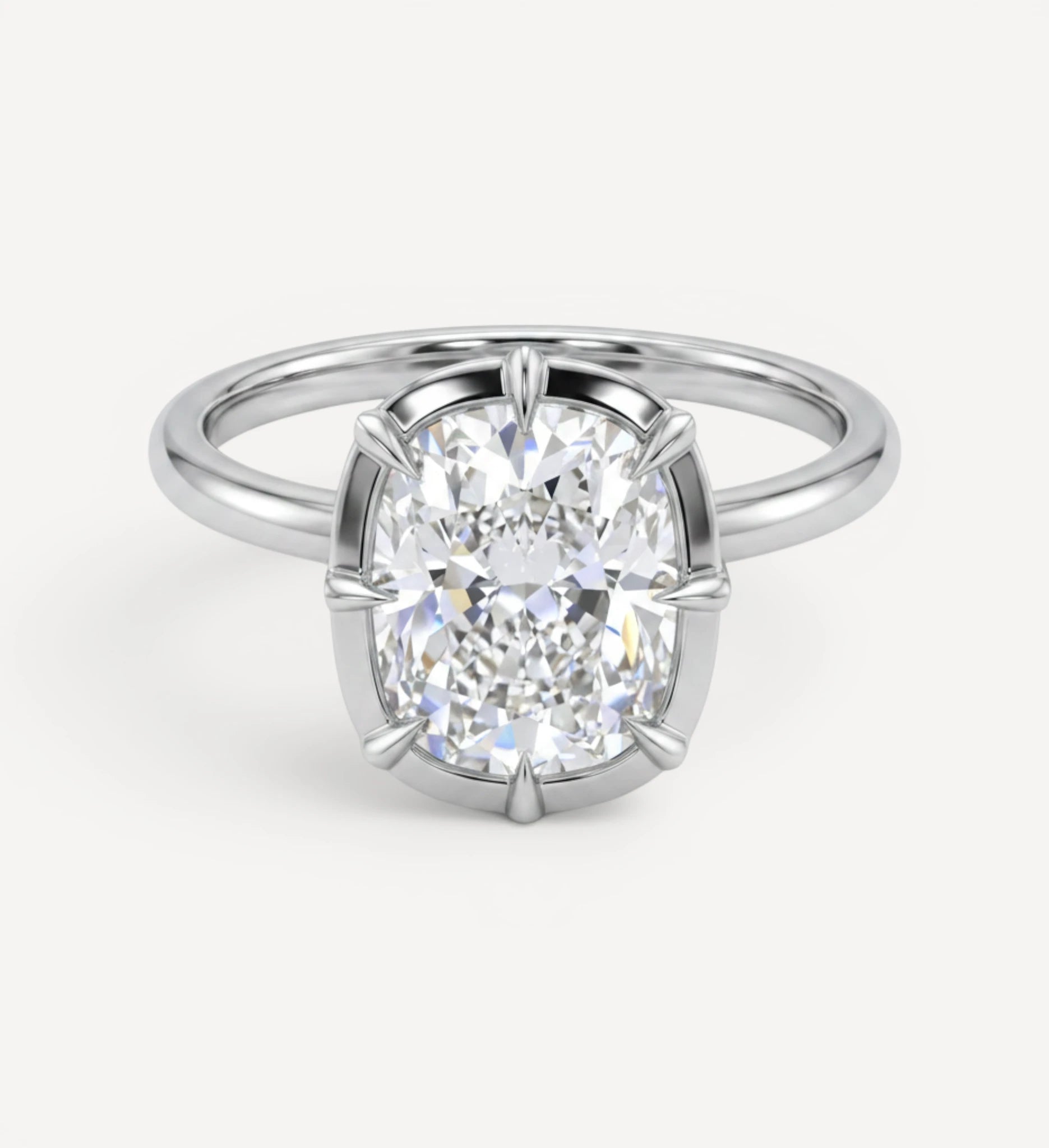Minerva Solitaire | Cushion