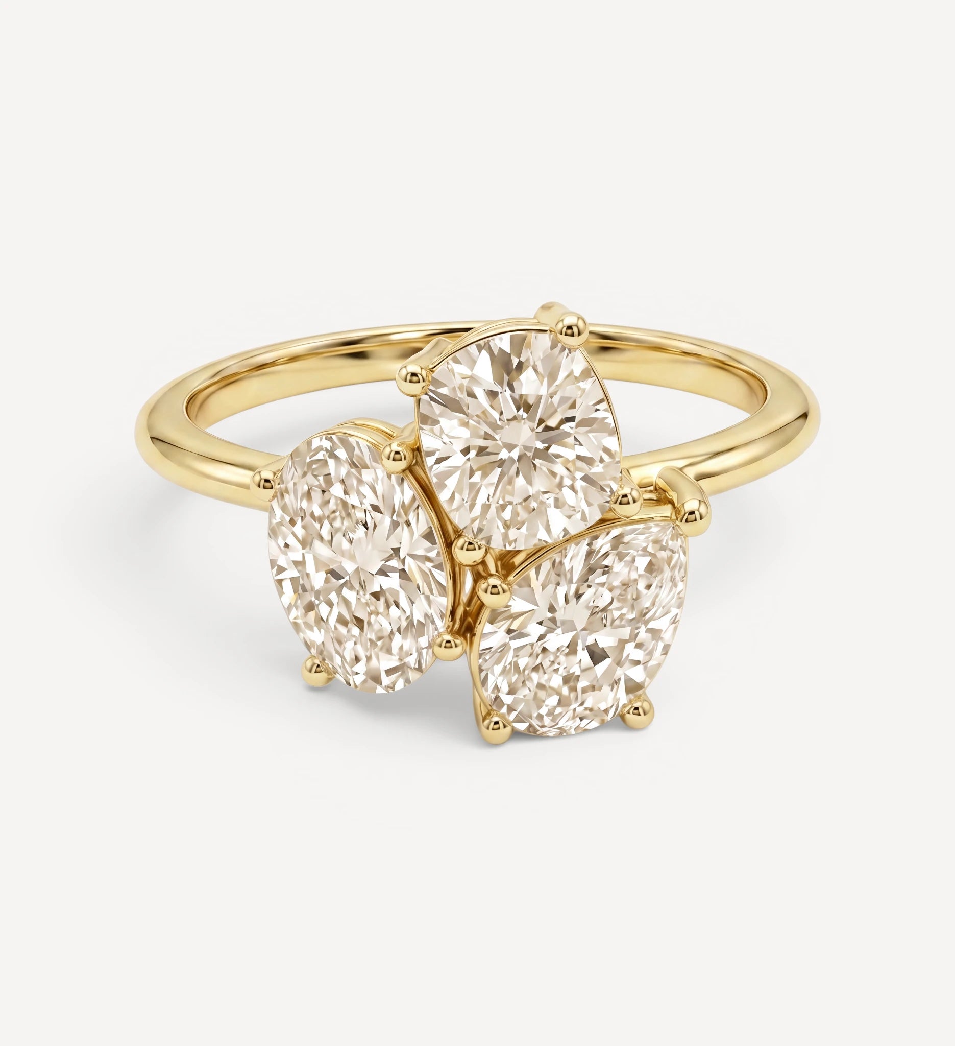 Triolet ring | diamond