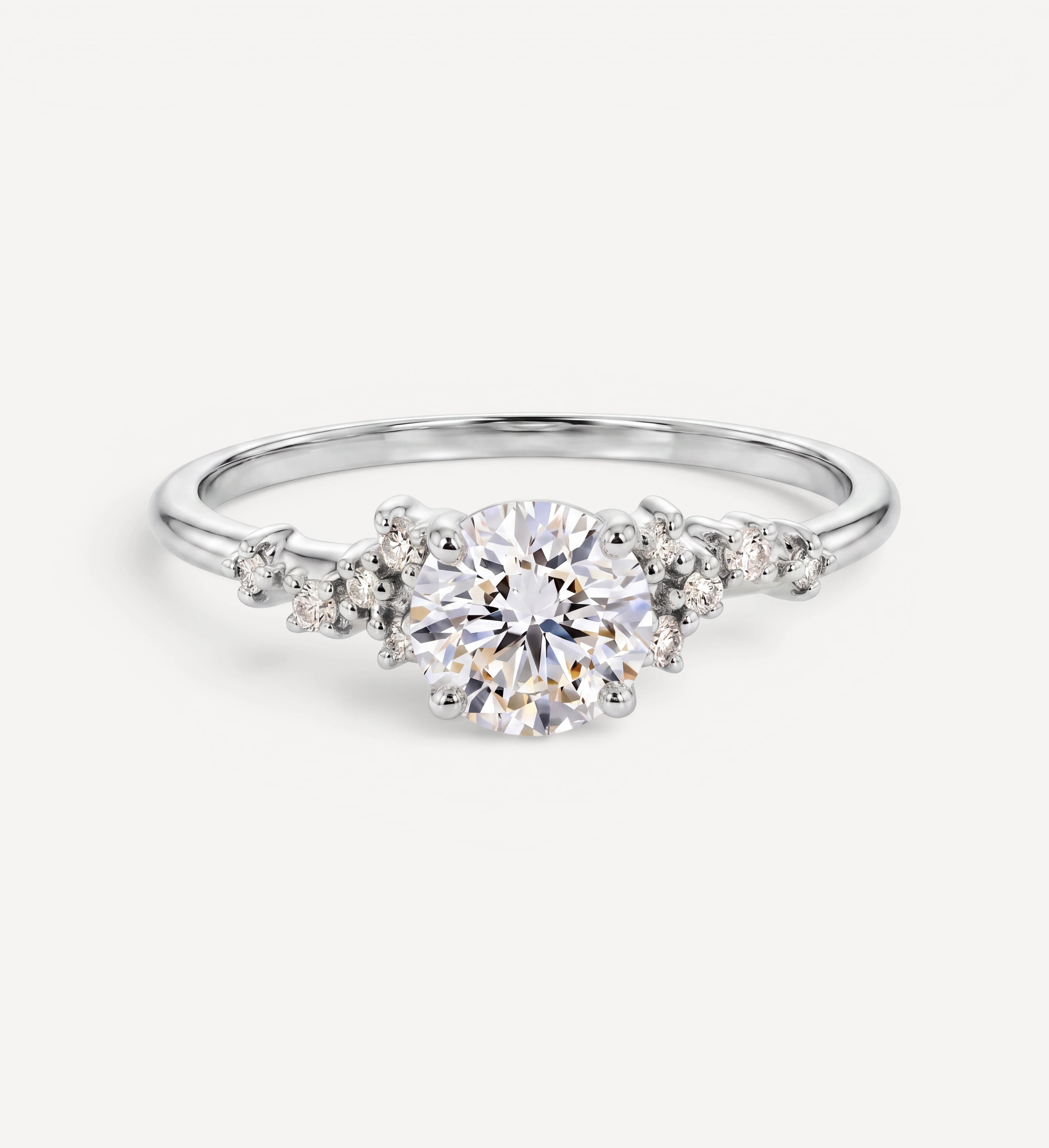 Sienna ring | round diamond
