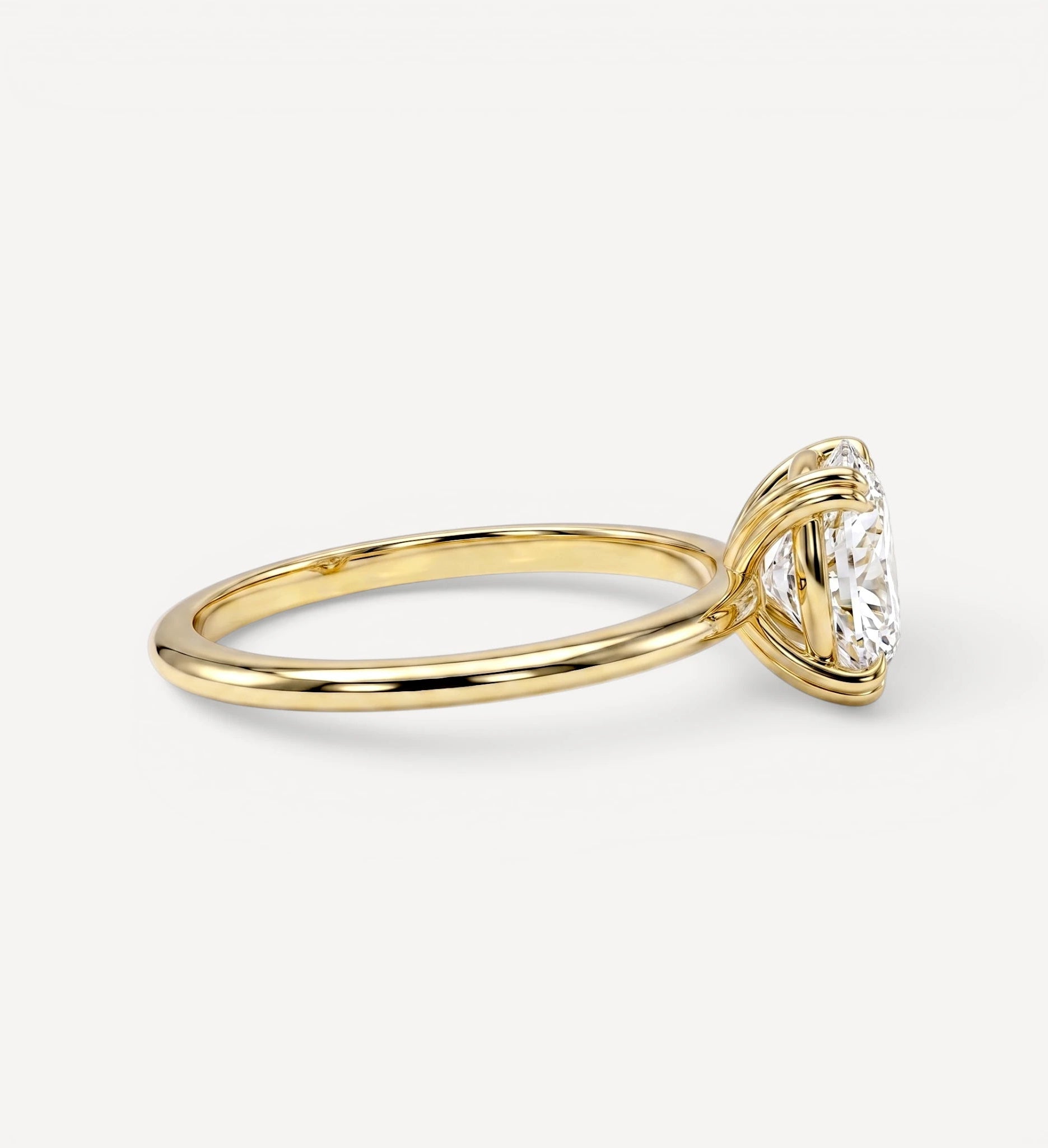 Oval Solitaire | diamond