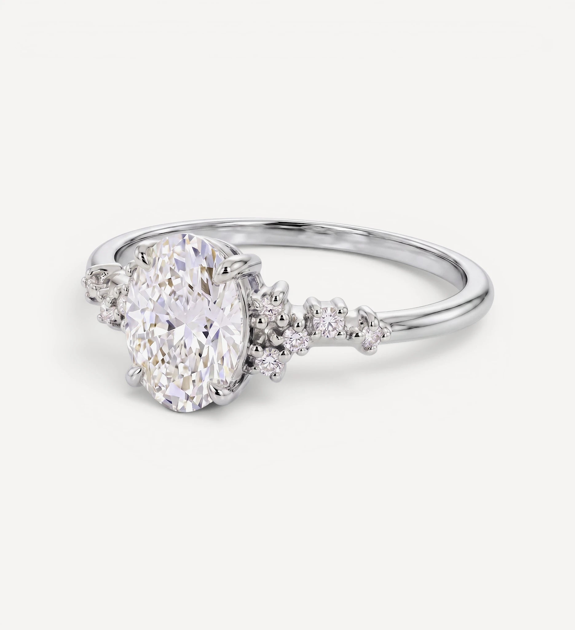 Sienna ring | oval diamond